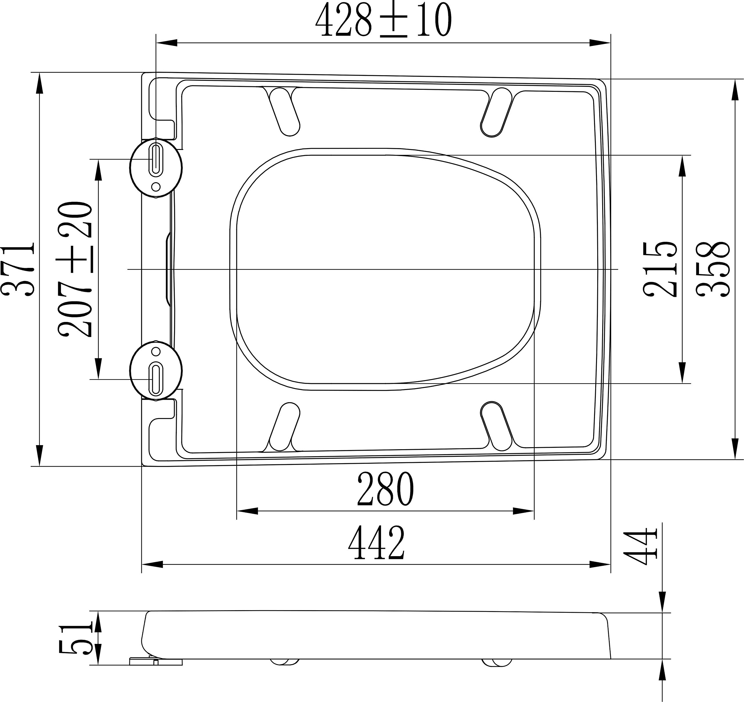 gr-nblatt-wc-sitz-515205-passend-zu-duravit-vero-duroplast-wei-mit-absenkautomat image 2