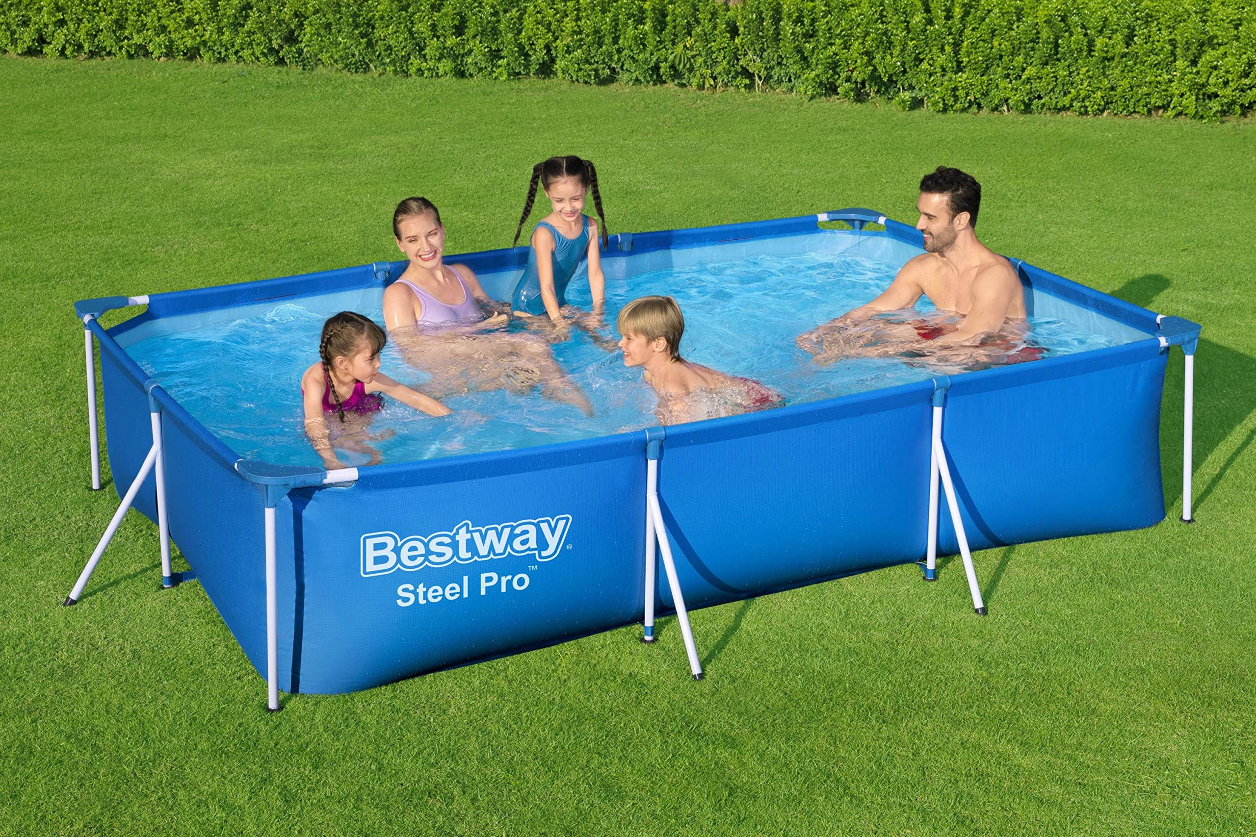 bestway-steel-pro-framepool-56404-eckig-300x201x66-cm-blau image 2