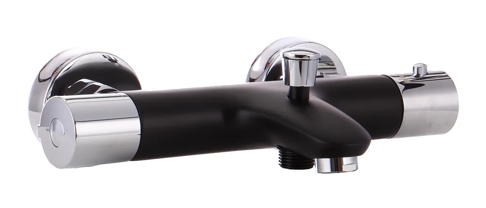 gr-nblatt-thermostat-badewannenarmatur-schwarz-chrom-messing-verbr-hschutz image 1