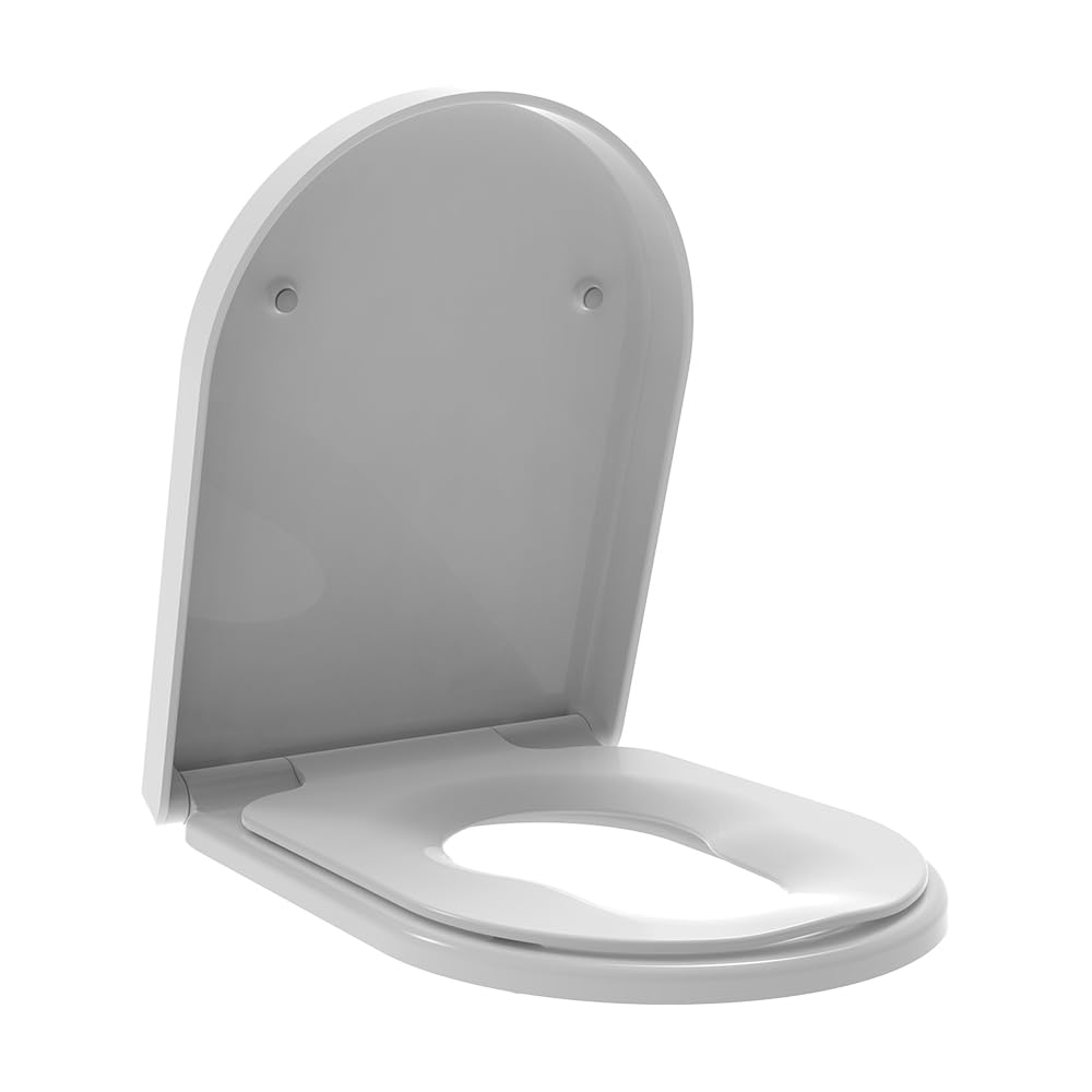 gr-nblatt-wc-sitz-familie-d-form-mit-kindersitz-duroplast-mit-absenkautomatik image 1