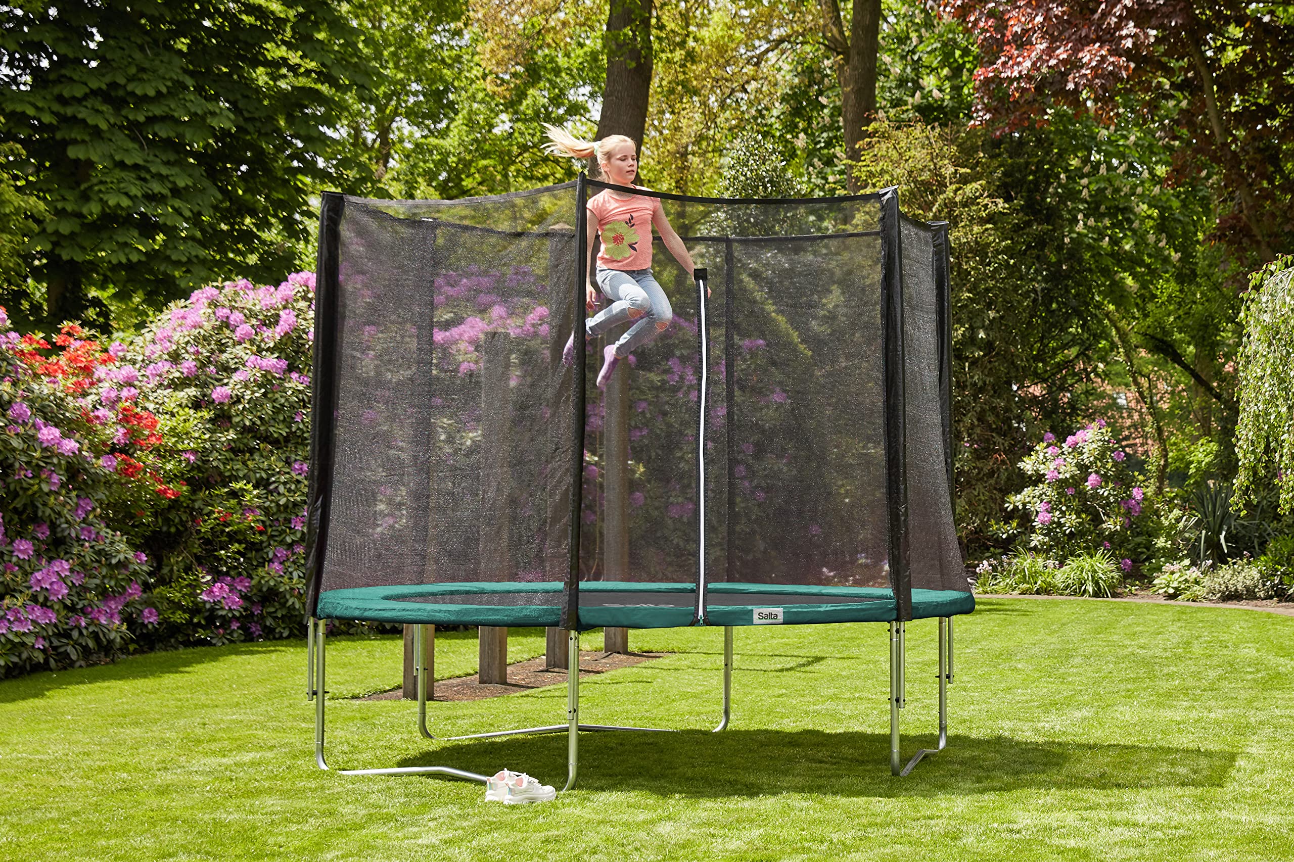 lemodo-salta-combo-trampolin-mit-sicherheitsnetz-305cm-rund-gr-n image 6