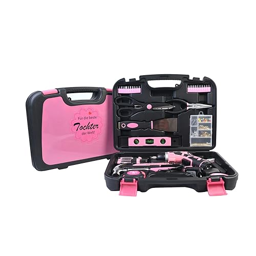 p-k-werkzeugkoffer-136-tlg-f-r-die-beste-tochter-der-welt-pink image 7
