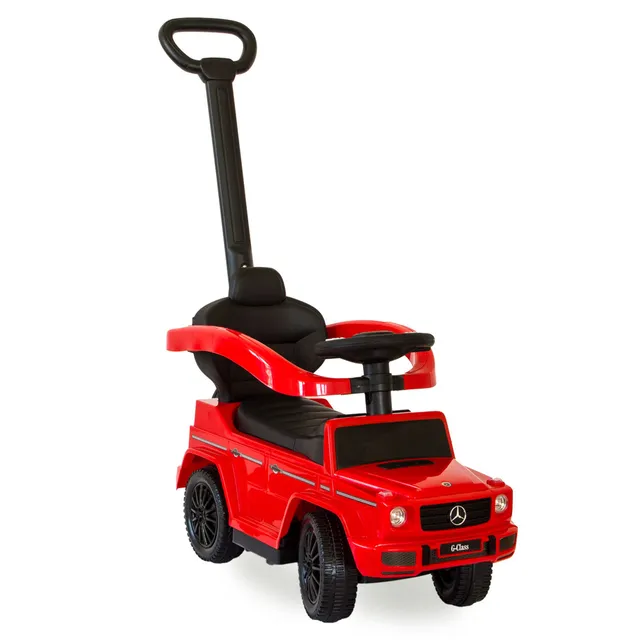 lemodo-rutschauto-rot-ab-1-jahr-mit-schiebestange image 1