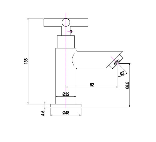 gr-nblatt-standventil-kaltwasser-armatur-bad-mit-anschlussschlauch image 4