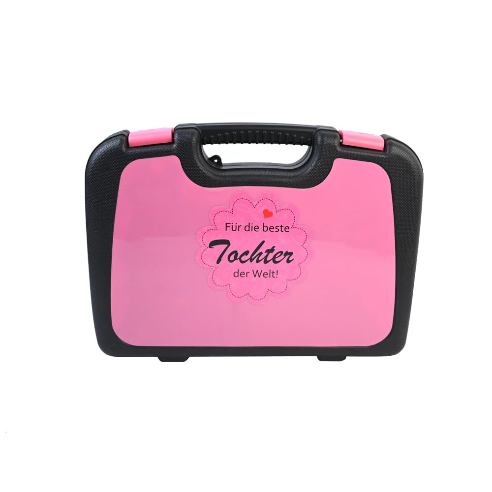 p-k-werkzeugkoffer-136-tlg-f-r-die-beste-tochter-der-welt-pink image 2