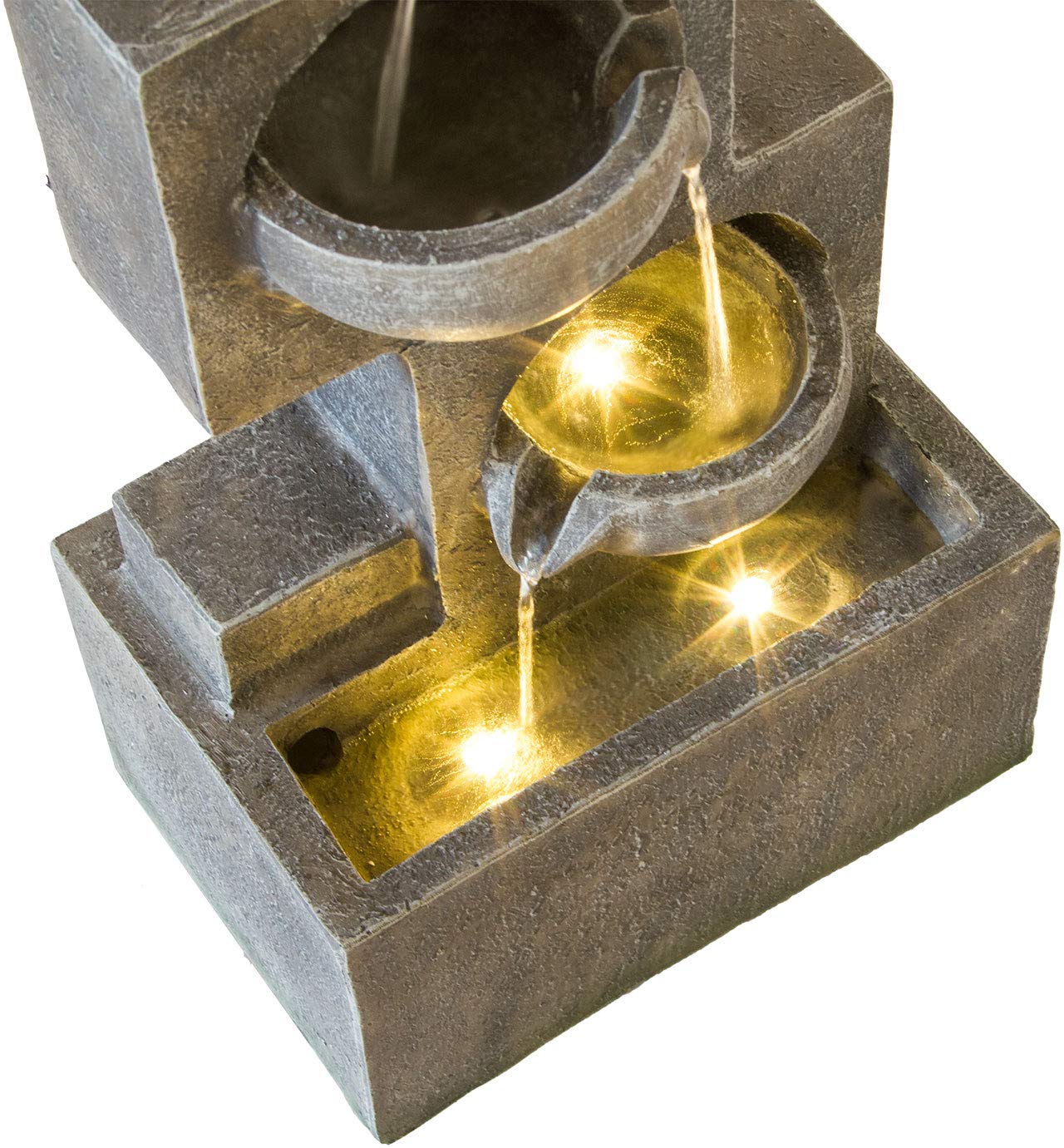 lemodo-nativ-zimmerbrunnen-eckig-led-polyresin-innenbrunnen image 6