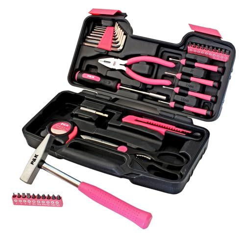 p-k-werkzeugset-39-teilig-im-werkzeugkoffer-pink image 4