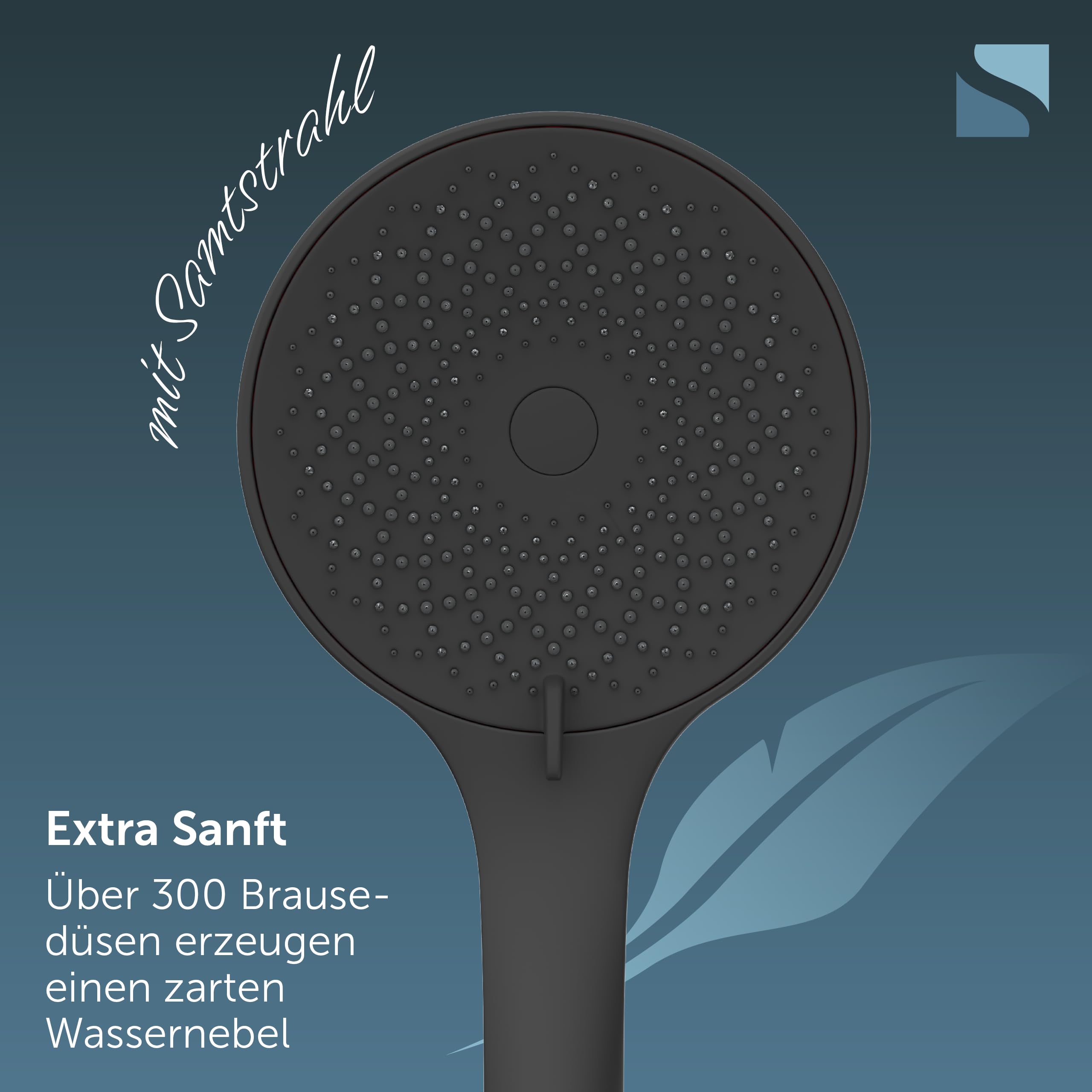 sch-tte-raven-brauseset-schwarz-handbrause-3-strahlig-mit-schlauch-150-cm-und-ha image 7