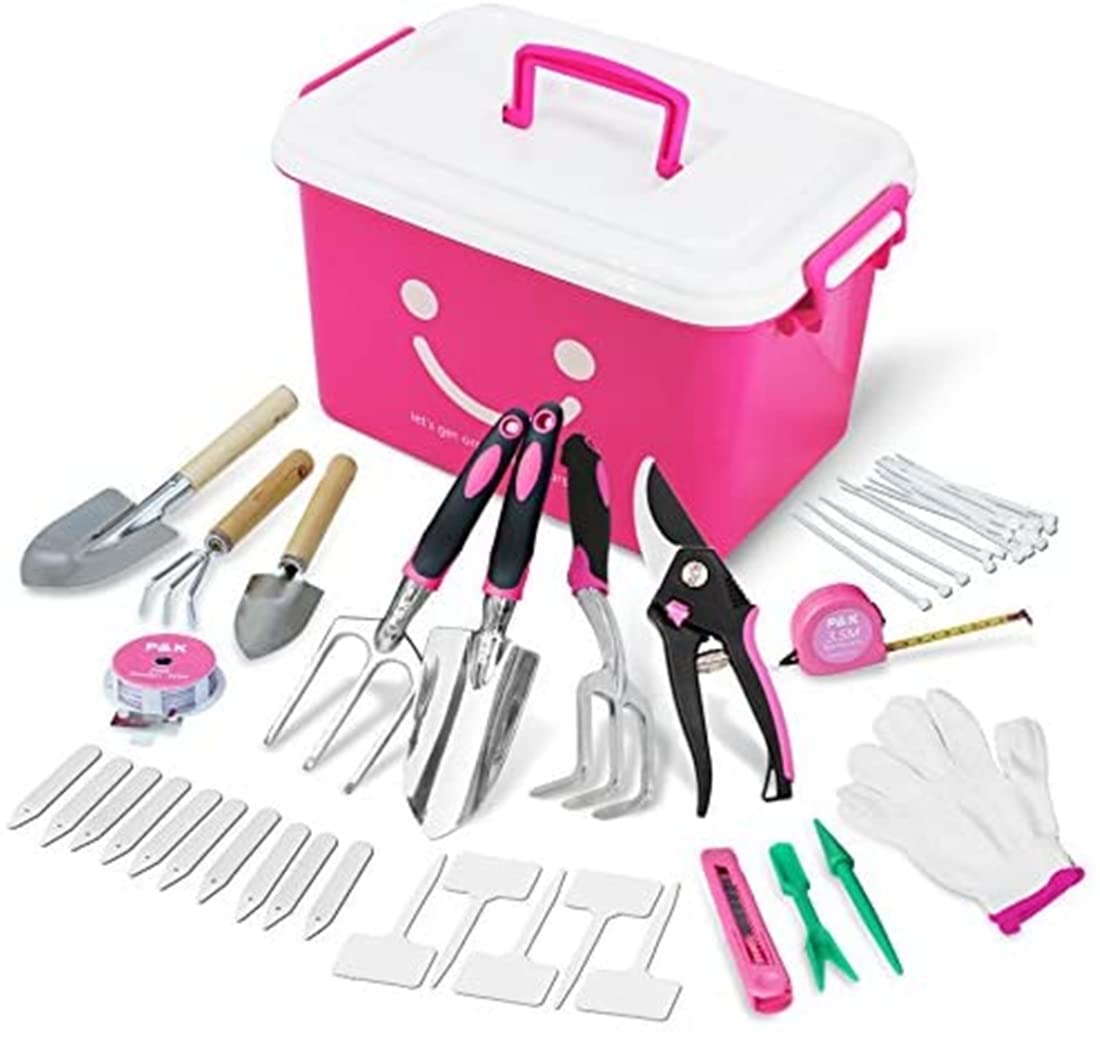 p-k-garten-und-balkonset-pink-mit-box-und-zubeh-r image 1