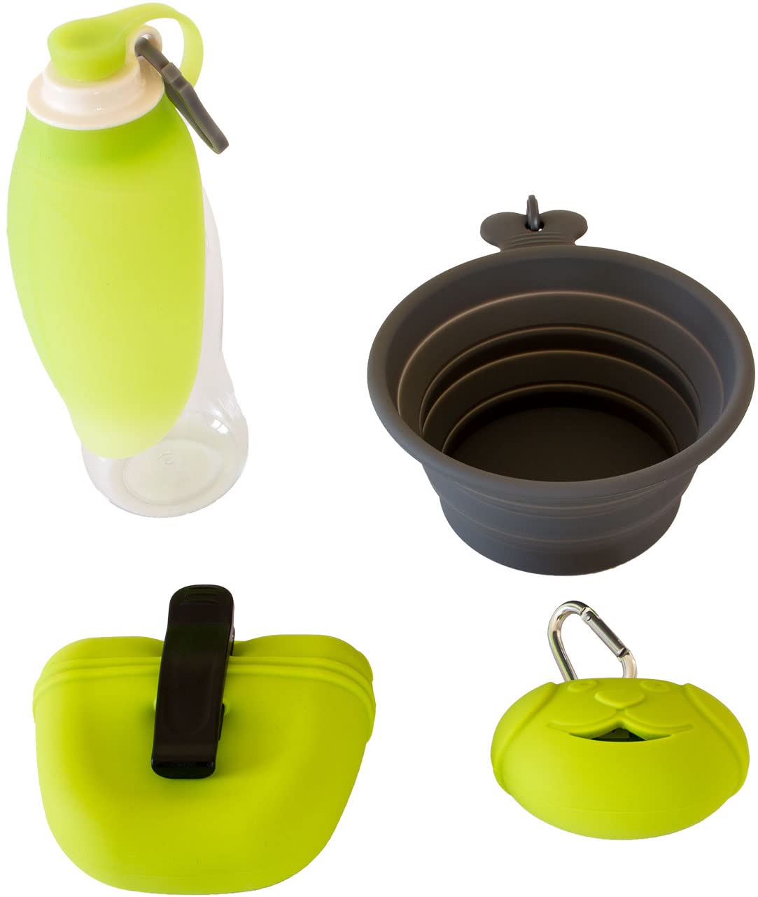 lemodo-hunde-set-to-go-4-teilig-trinkflasche-napf-leckerli-tasche-kotbeutelspend image 2