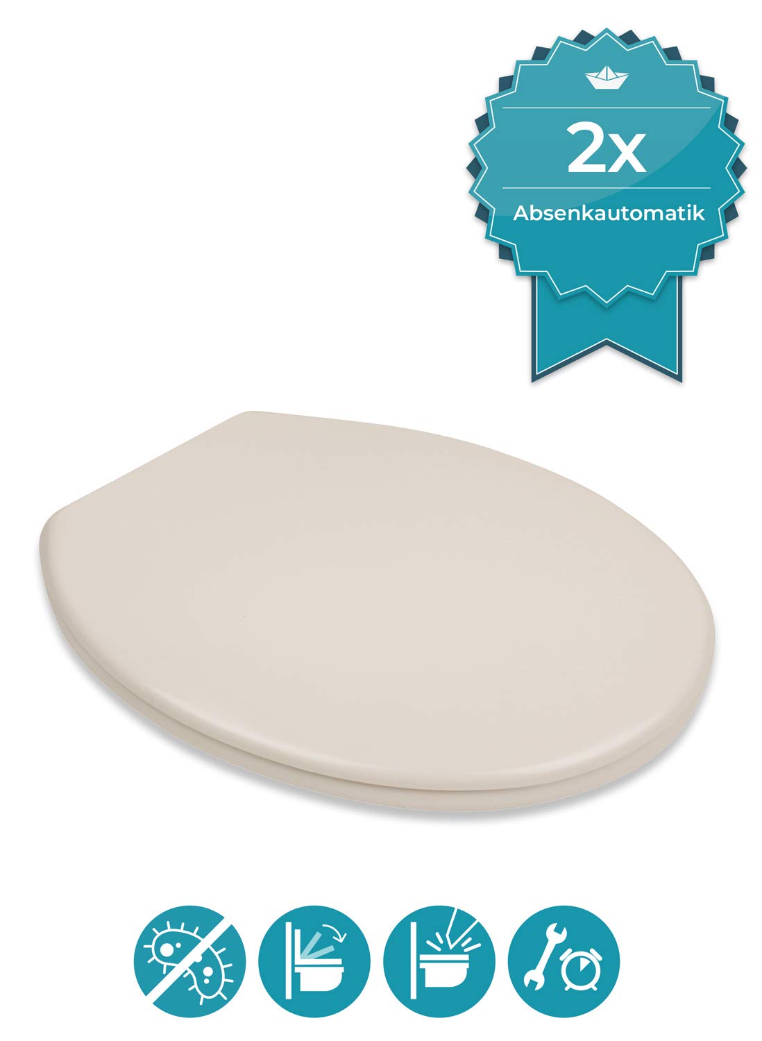 calmwaters-essential-soft-wc-sitz-o-form-pergamon-mit-absenkautomatik image 2