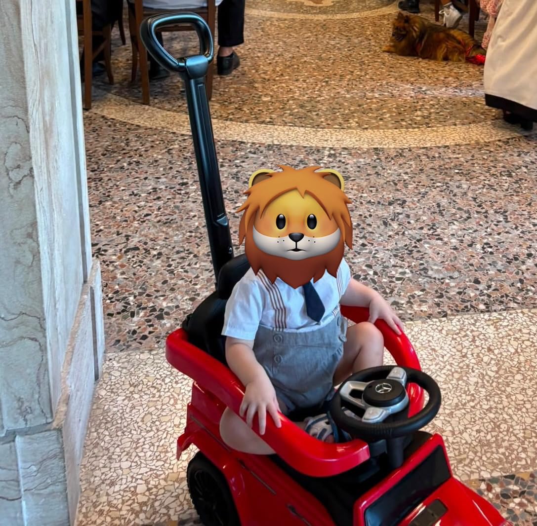 Unser Sohn liebt es