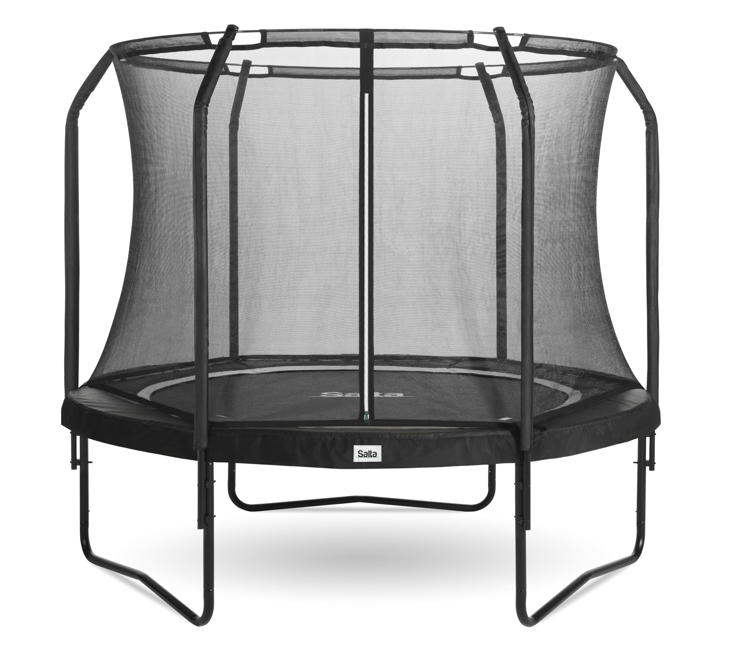 salta-premium-black-edition-trampolin-rund-183-cm-schwarz-mit-sicherheitsnetz image 1