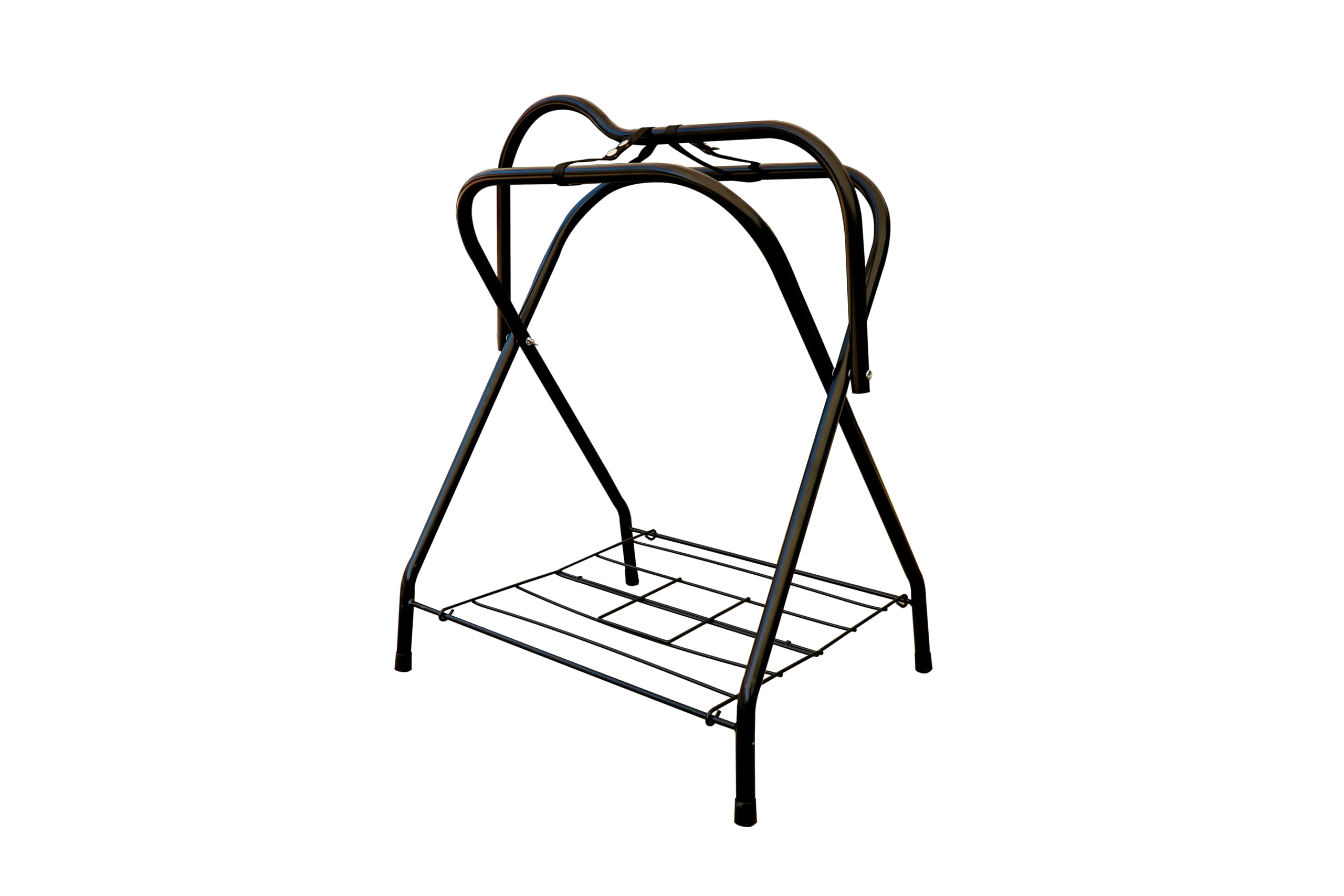 p-k-sattelst-nder-klappbar-metall-mit-ablagegitter-pferd-pony image 3
