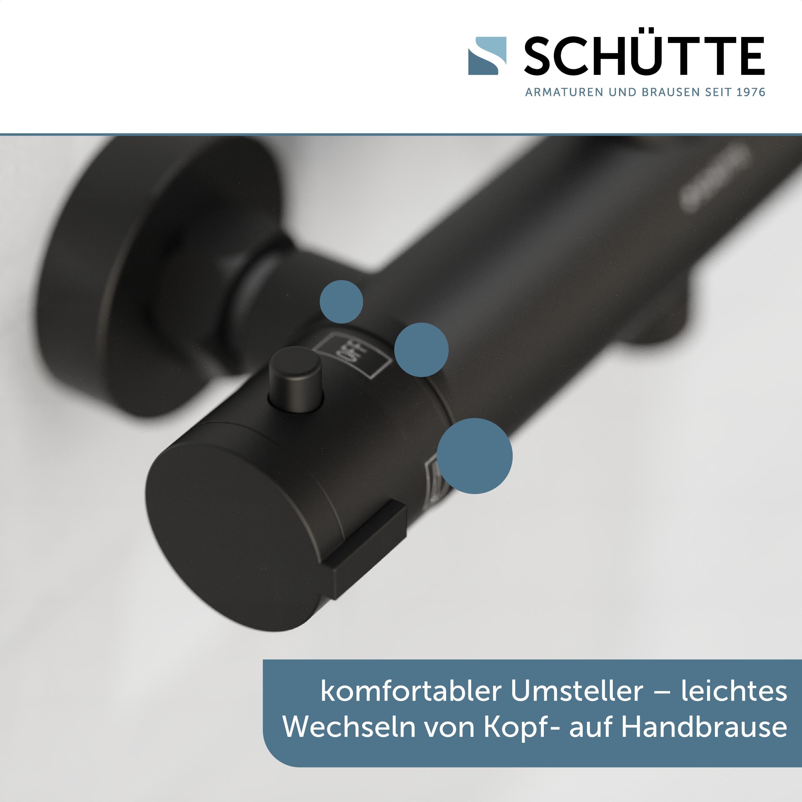 sch-tte-adria-60171-duschsystem-thermostat-regendusche-24-cm-schwarz image 8