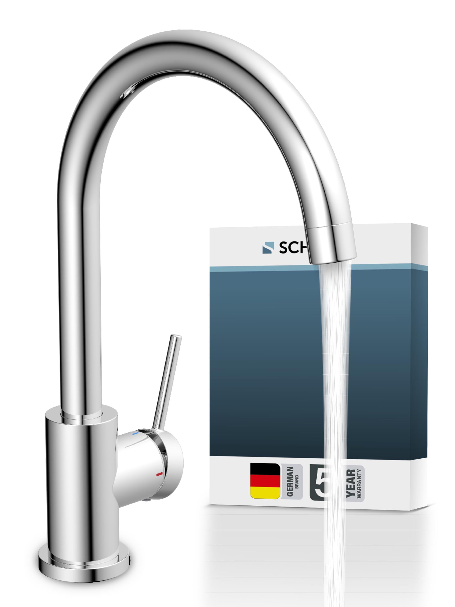 sch-tte-cornwall-sp-ltischarmatur-chrom-f-r-die-k-che image 1