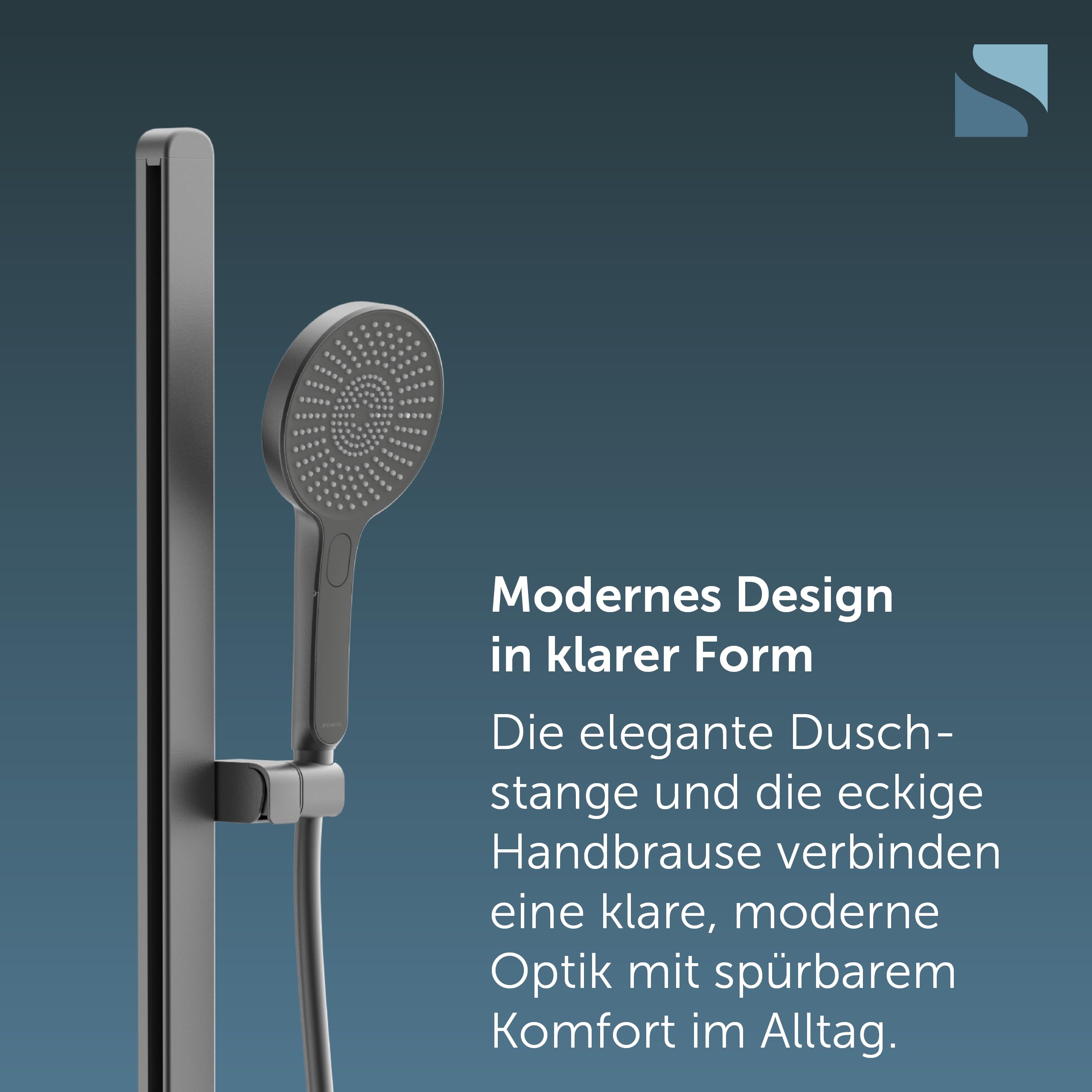 sch-tte-karibik-64202-duschstange-78-5-cm-mit-handbrause-3-strahlig-graphit image 6