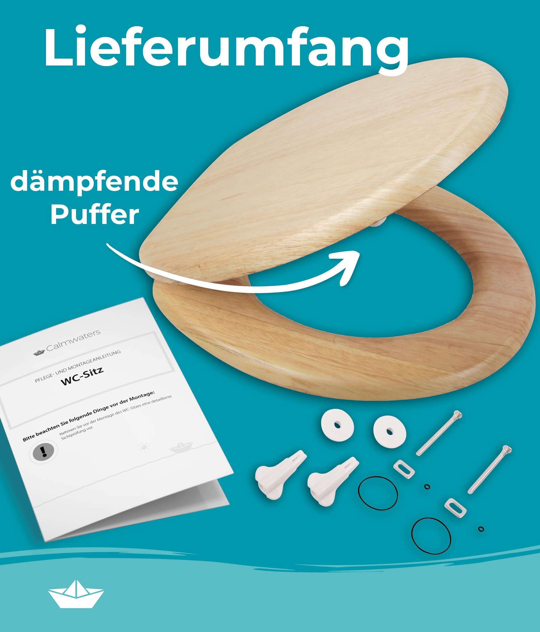 calmwaters-wc-sitz-modern-wellness-26lp2846-holzkern-kiefer-mit-absenkautomatik image 8