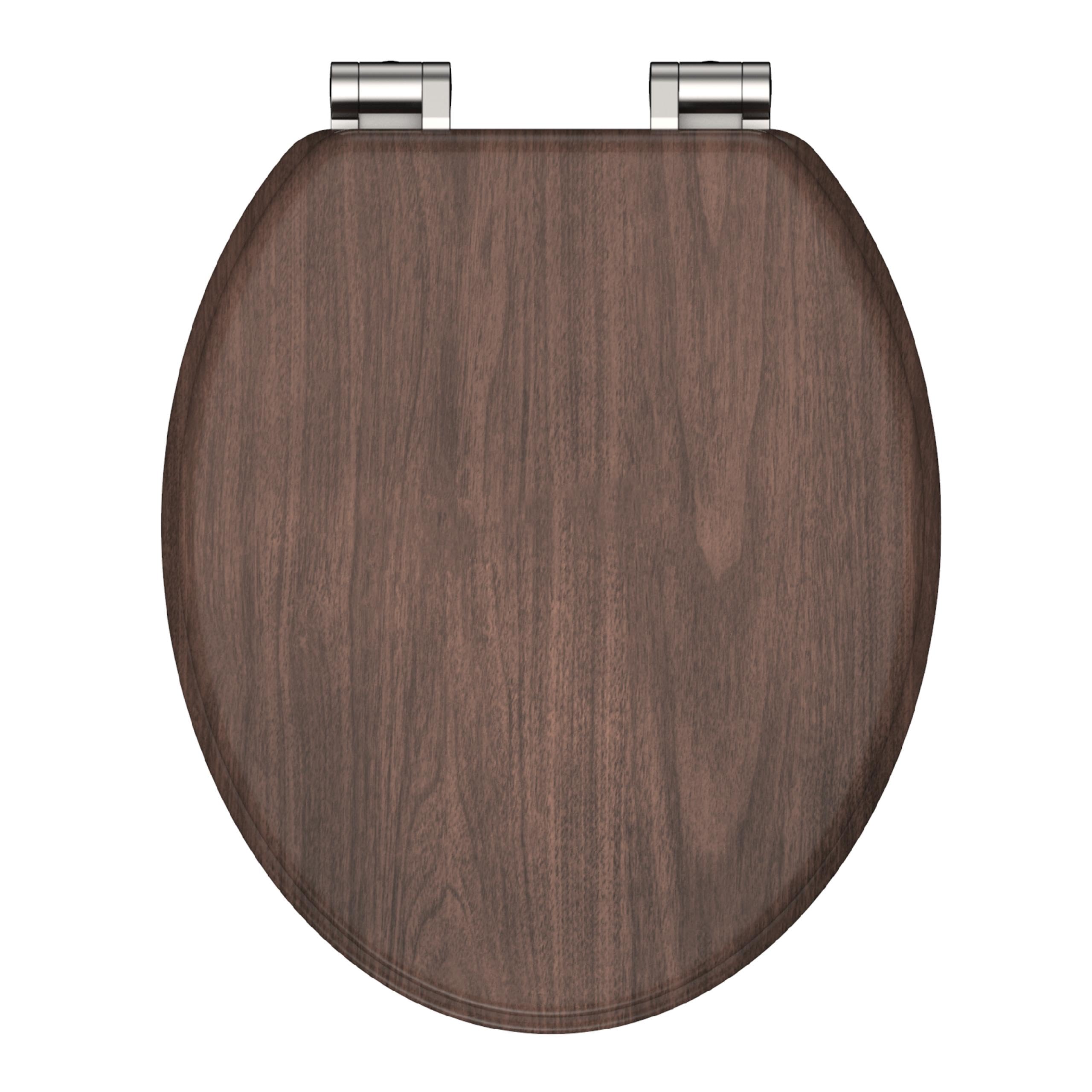 sch-tte-wc-sitz-19403-dunkles-holz-mdf-mit-absenkautomatik image 1
