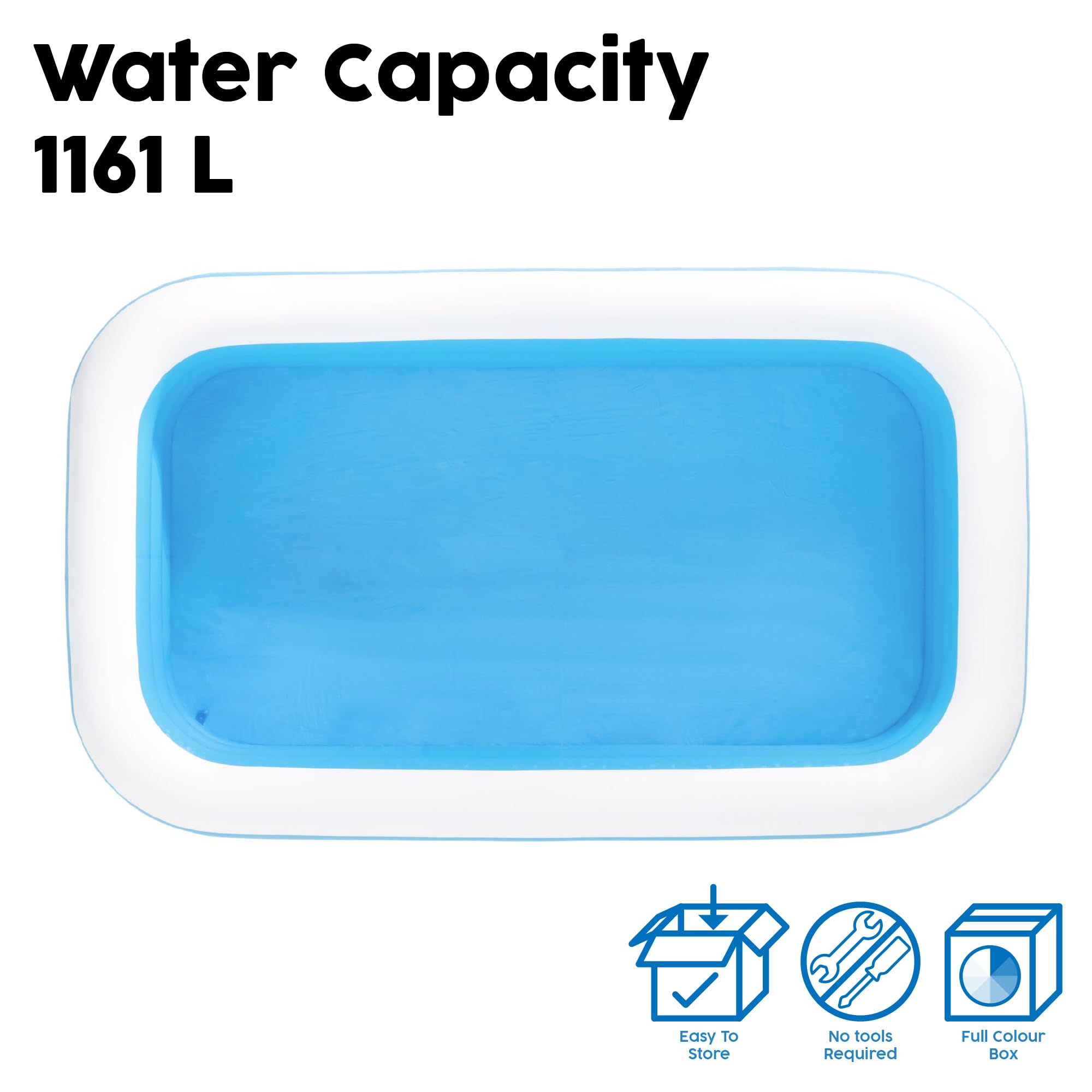 bestway-family-pool-deluxe-305x183x56-cm-aufblasbar-1161-l image 6