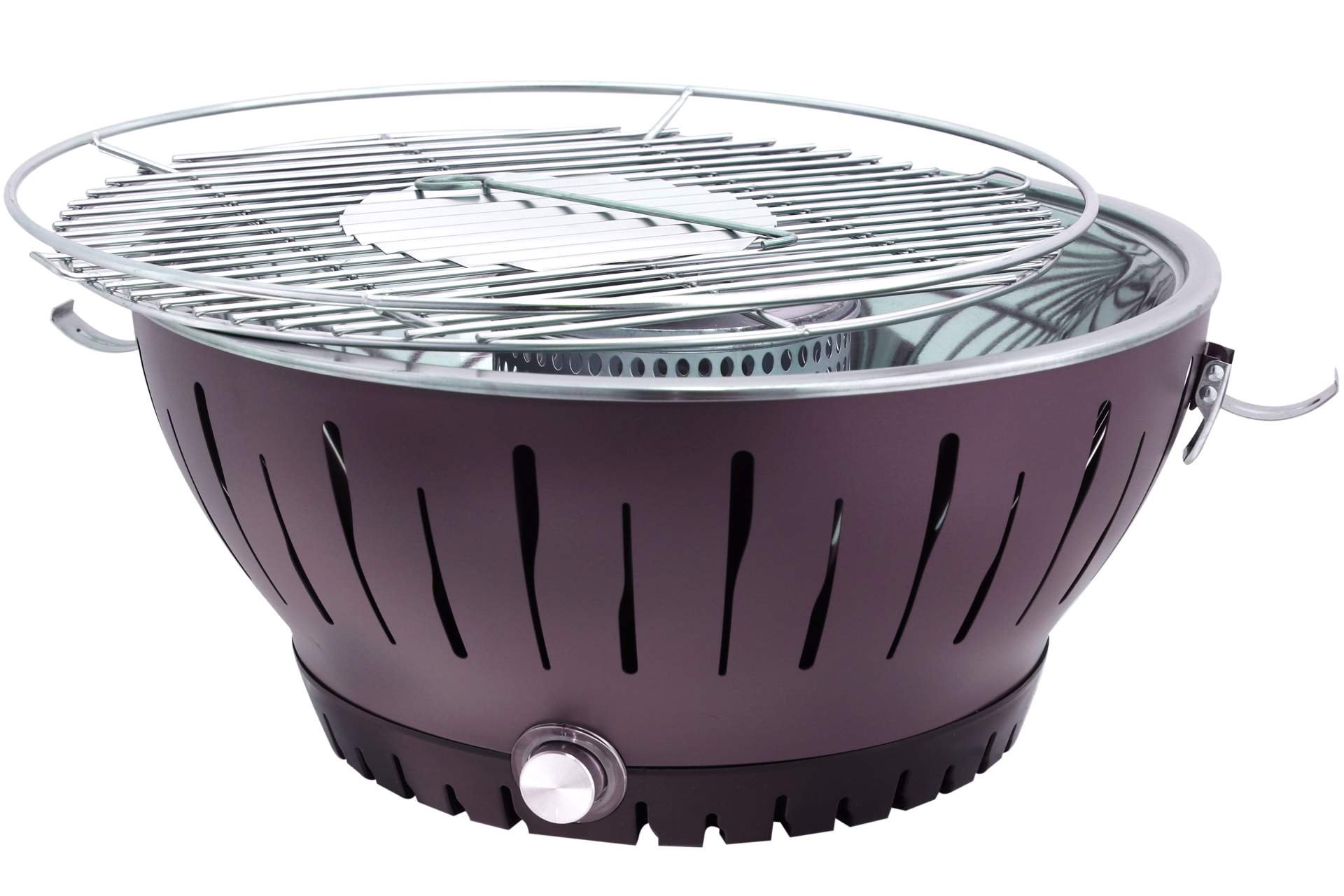 lemodo-kynast-tischgrill-holzkohle-35cm-rauchfrei-rot image 3