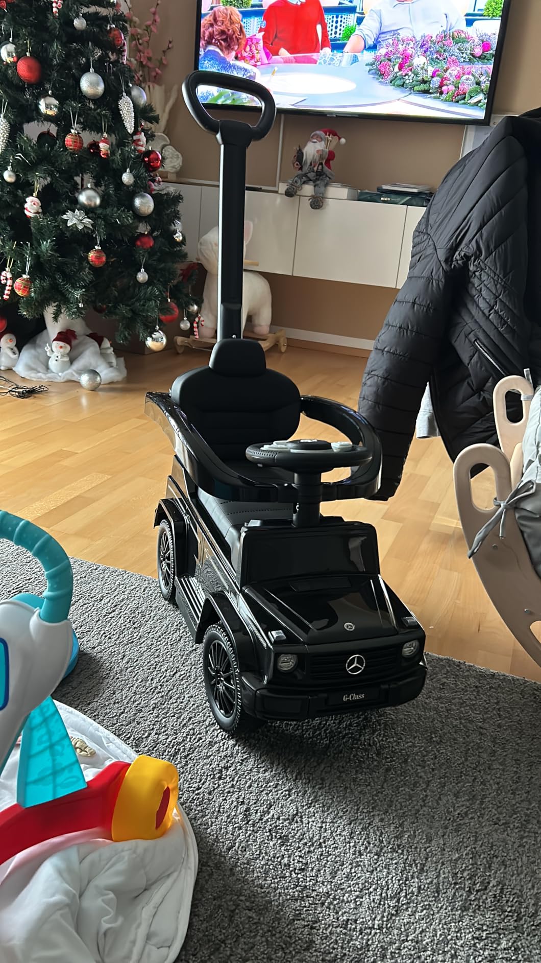 Schön, aber Schiebestange wackelt etwas