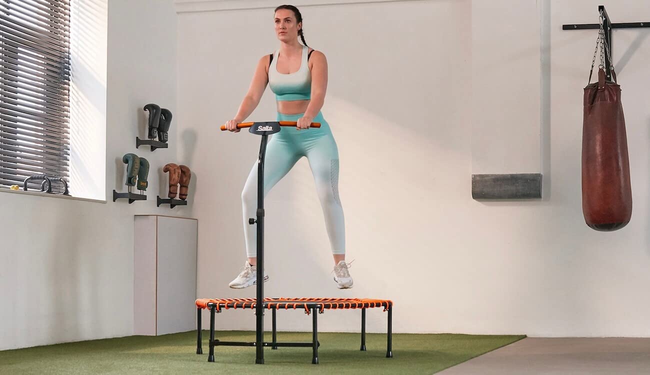 lemodo-salta-fitness-trampolin-128-cm-mit-haltegriff image 2