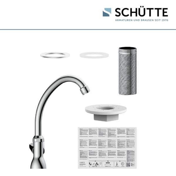 sch-tte-19115-kaltwasser-standhahn-chrom-schwenkbarer-kaltwasserhahn-f-r-becken image 3