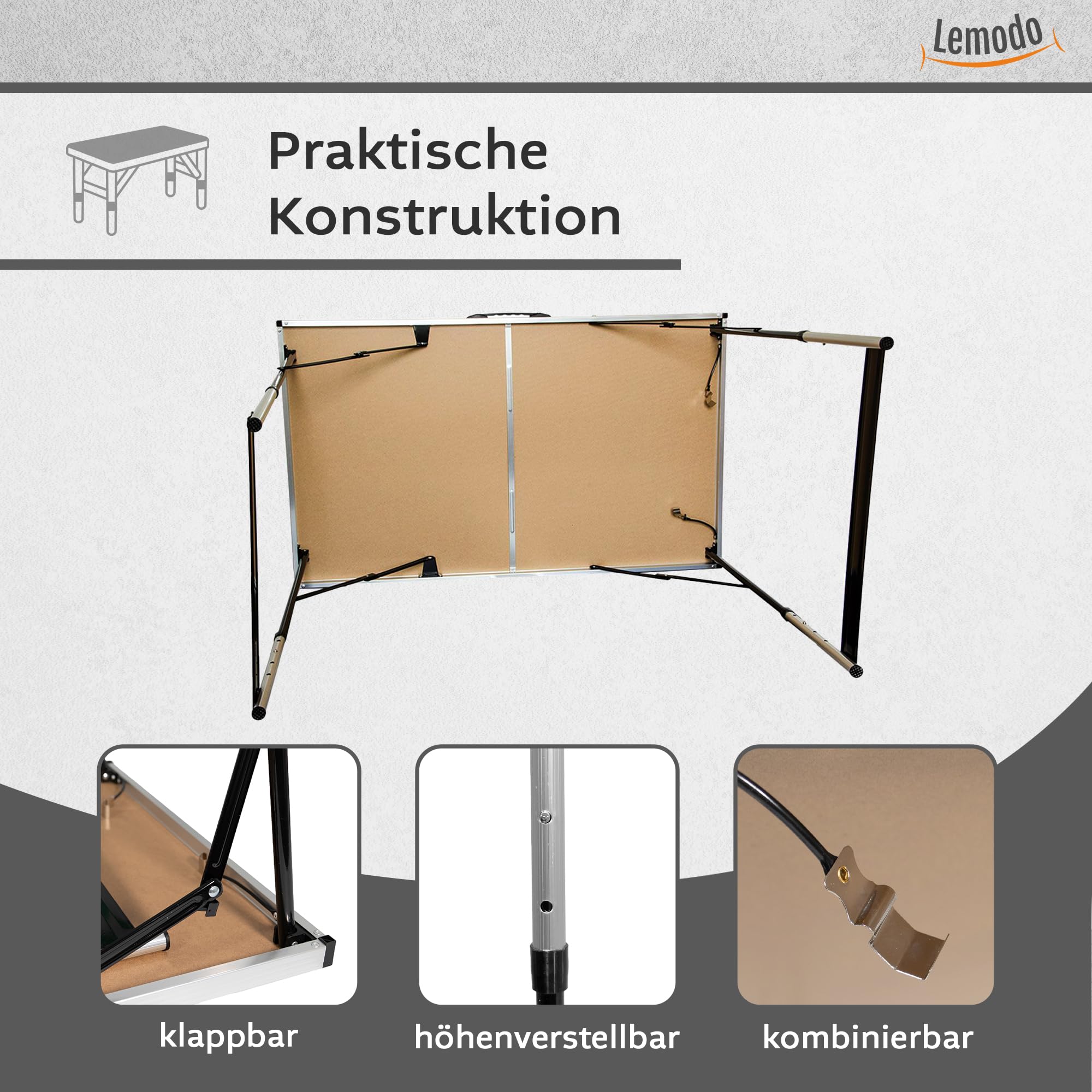 lemodo-tapeziertisch-3-teilig-klappbar-aluminium-3-m-50-kg image 5