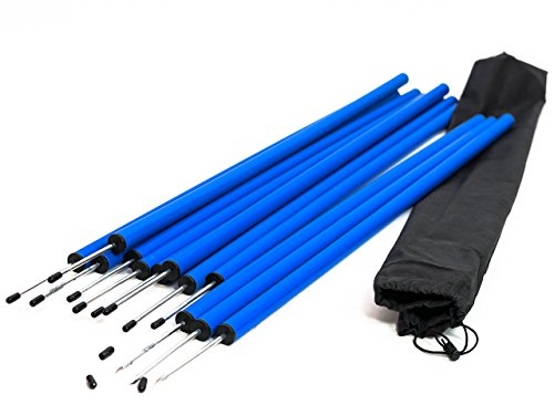 lemodo-agility-set-f-r-hunde-mit-slalom-h-rde-jumpring image 6