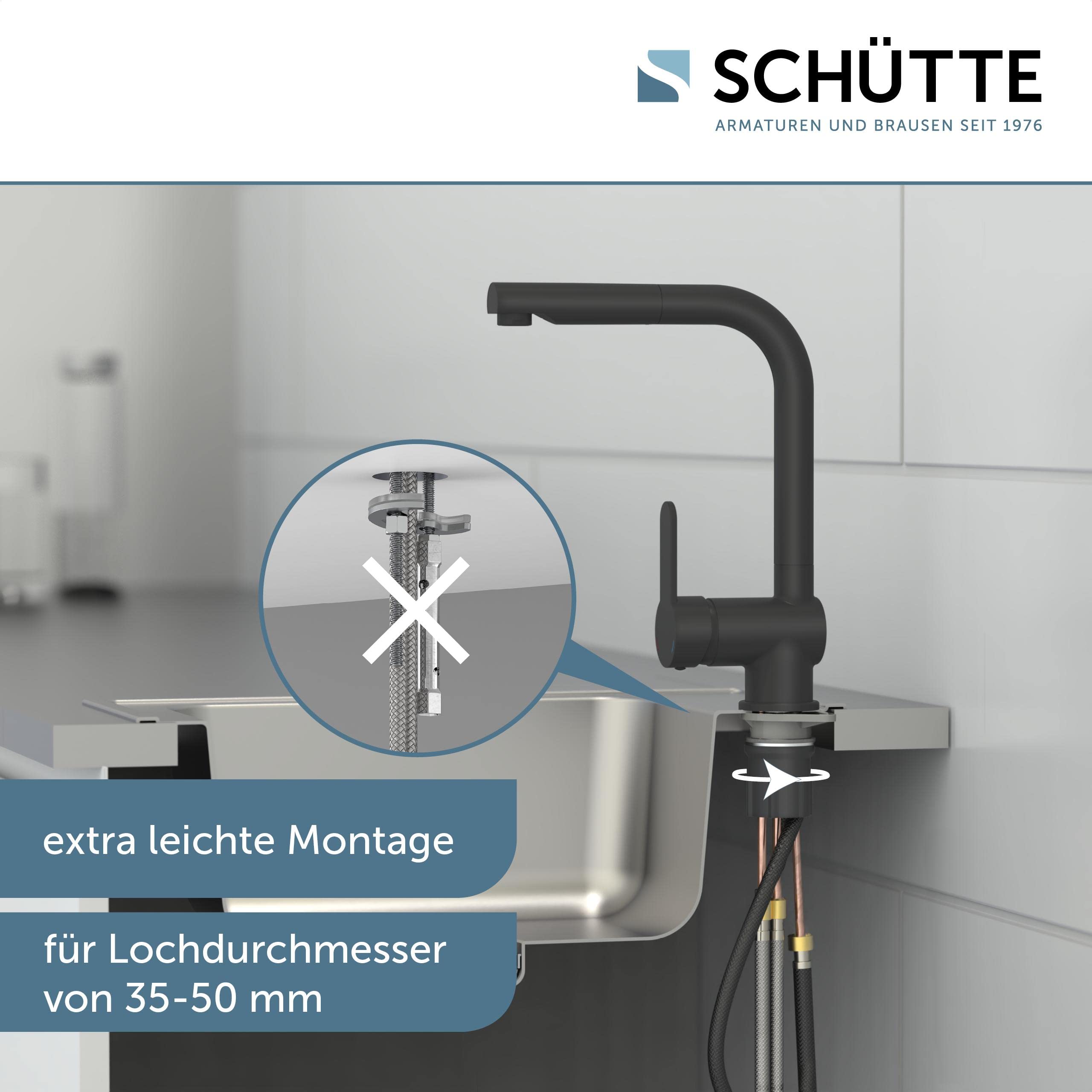 sch-tte-london-79760-k-chenarmatur-matt-schwarz-mit-ausziehbarer-brause image 2
