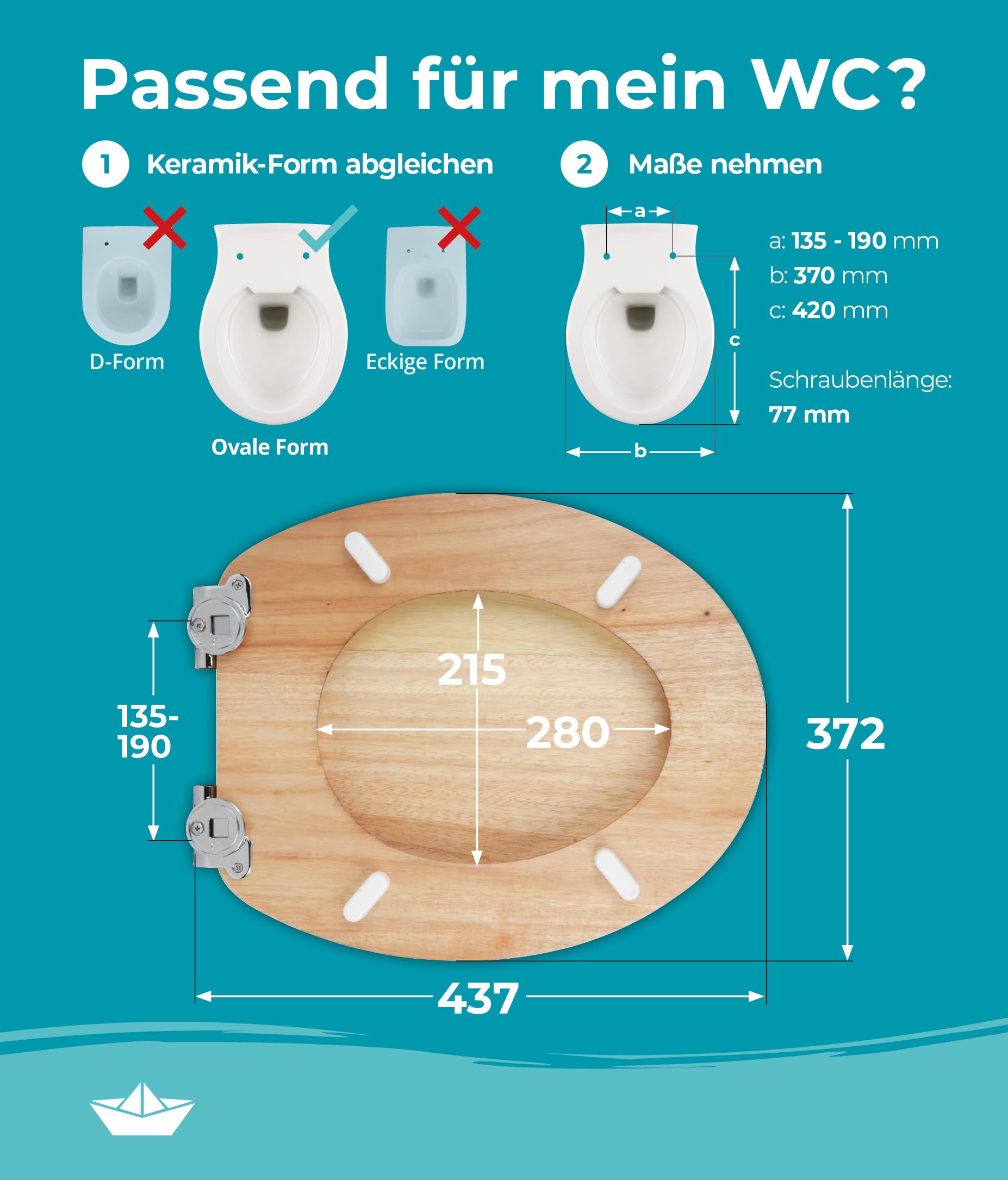 calmwaters-wc-sitz-modern-wellness-26lp2846-holzkern-kiefer-mit-absenkautomatik image 5
