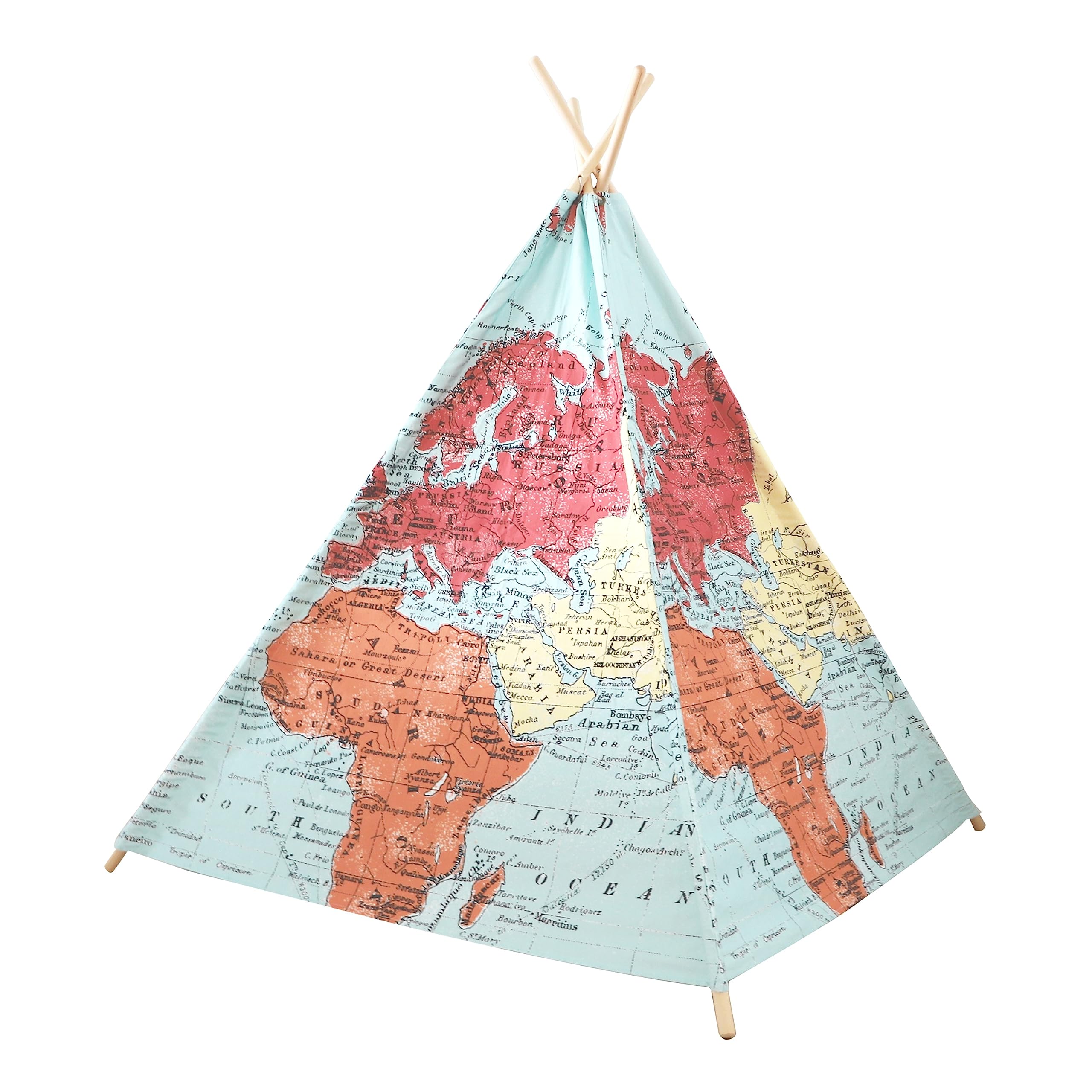lemodo-sunny-tipizelt-kinder-weltkarte-baumwolle-120x120cm image 5