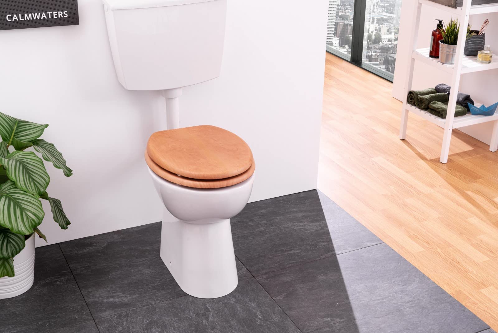 calmwaters-wc-sitz-modern-wellness-echtholz-buche-mit-absenkautomatik-o-form image 2