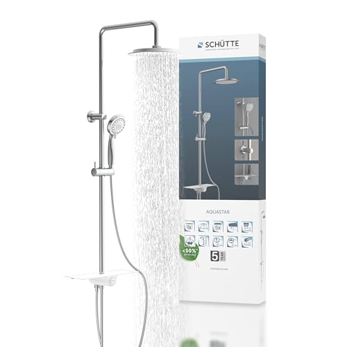 sch-tte-aquastar-duschset-regendusche-chrom-wei-240-mm-kopfbrause image 4