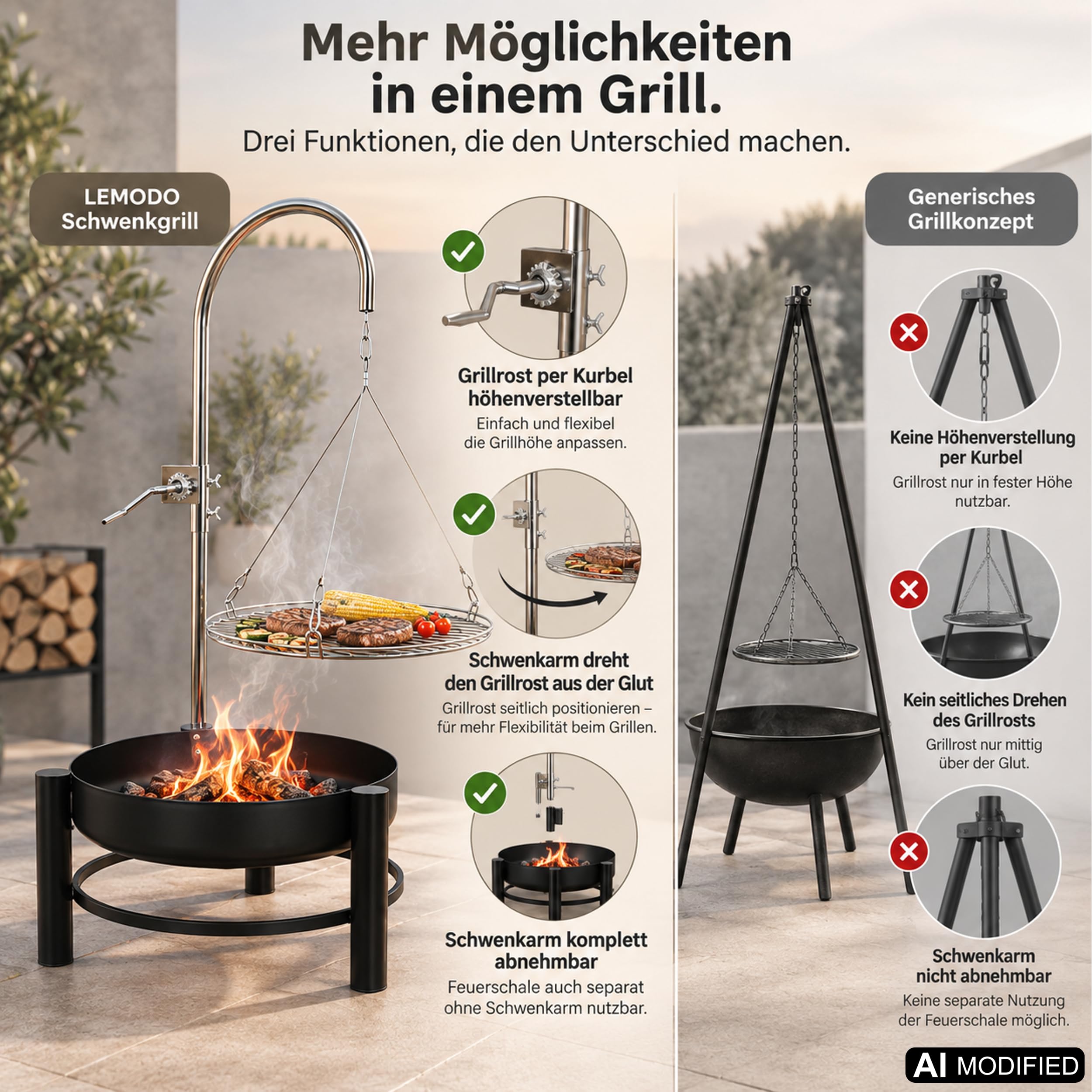 lemodo-schwenkgrill-holzkohlegrill-grillrost-55-cm image 7