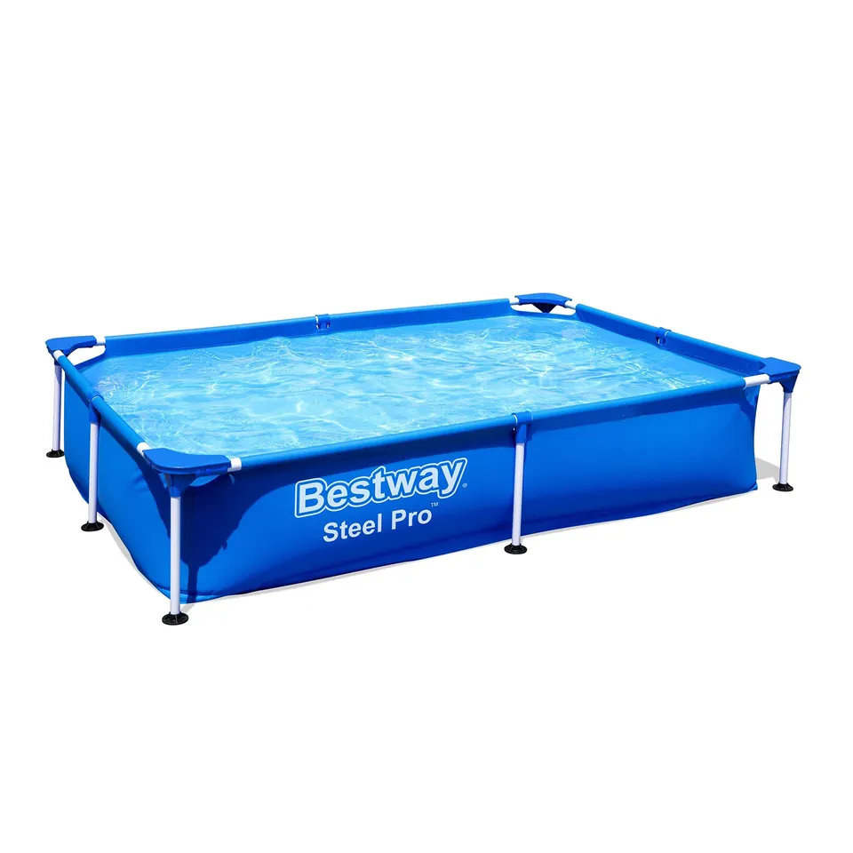 bestway-steel-pro-aufstellpool-ohne-pumpe-221-x-150-x-43-cm-eckig-blau image 1