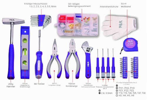 p-k-werkzeugset-141-teilig-lila-werkzeugtasche-f-r-diy-reparatur image 7
