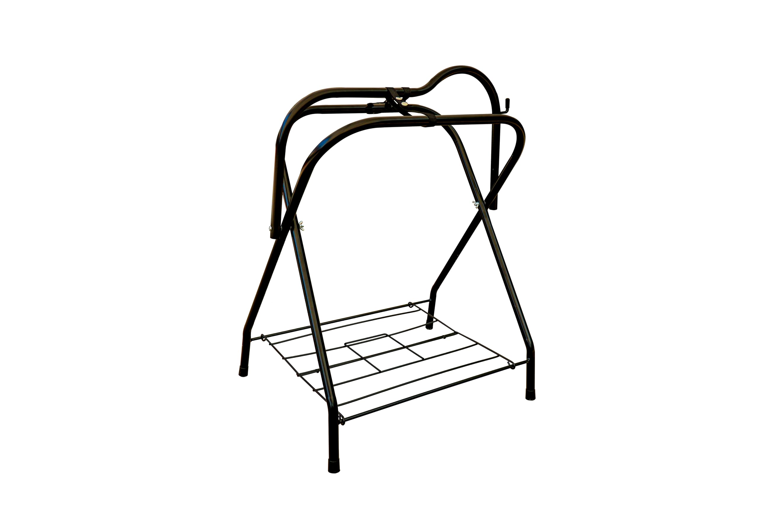 p-k-sattelst-nder-klappbar-metall-mit-ablagegitter-pferd-pony image 2