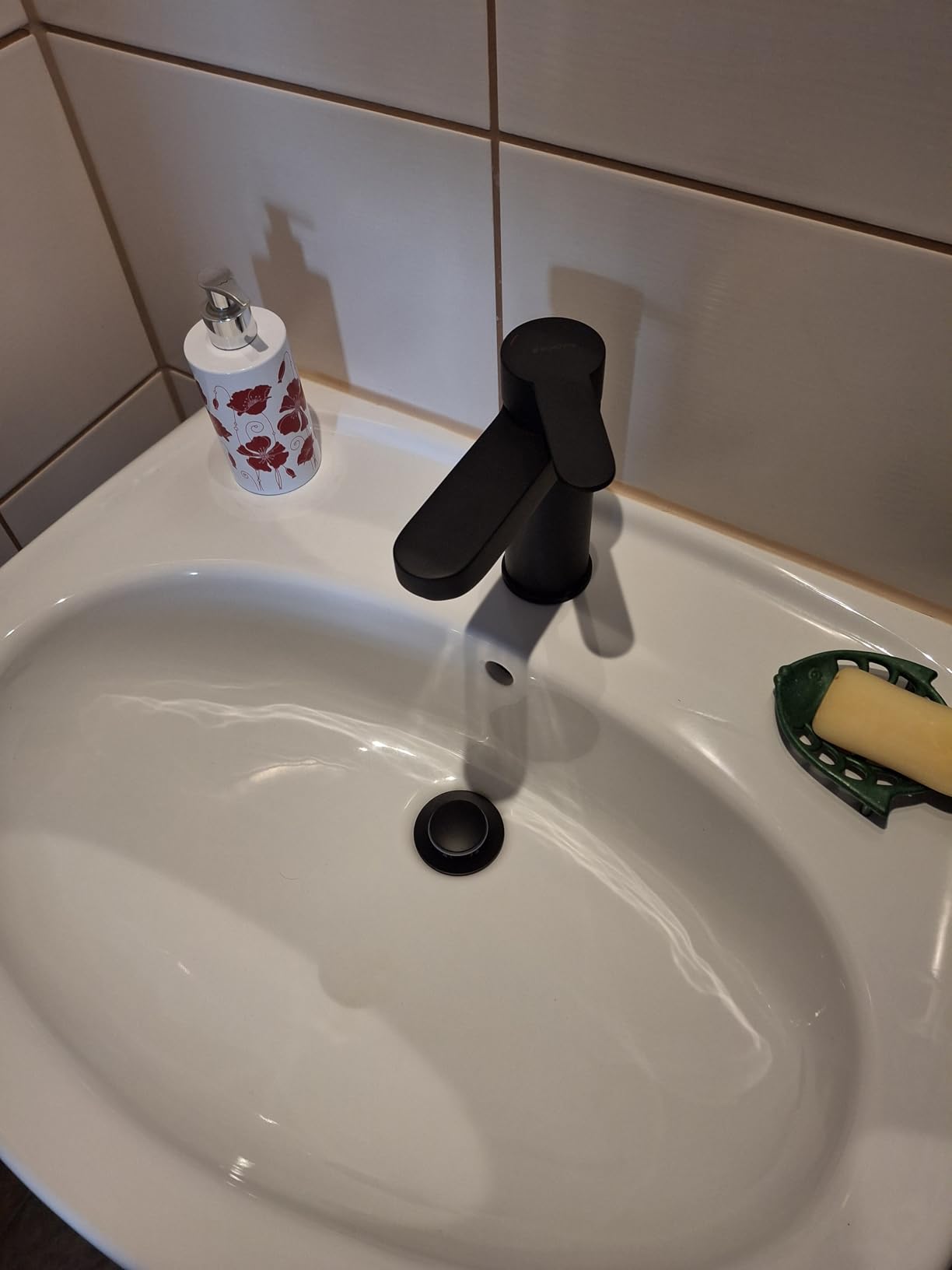 Sieht im Bad richtig edel aus