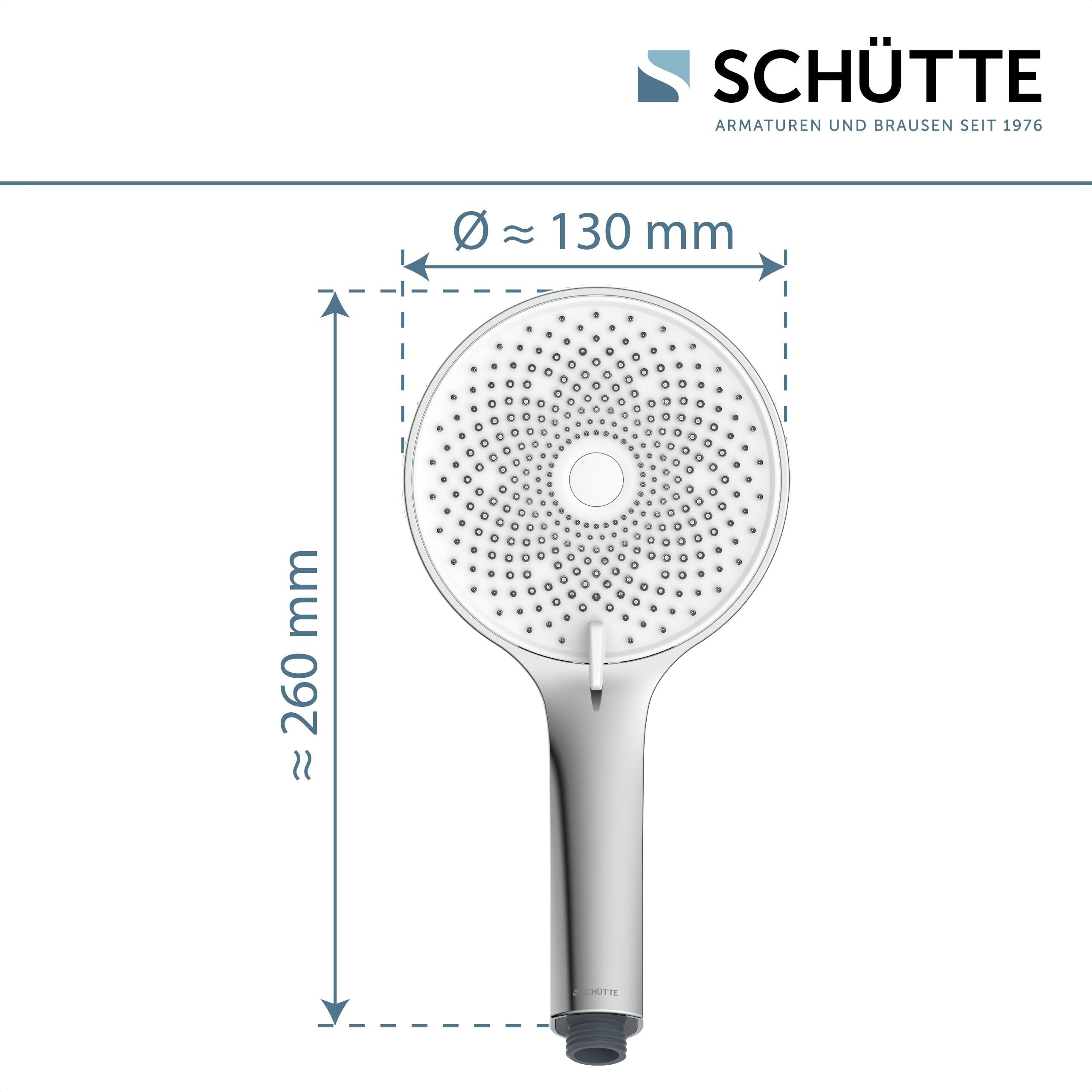 sch-tte-samoa-rain-handbrause-wei-3-strahlarten-duschschlauch-1-5-m-silver-bundl image 5