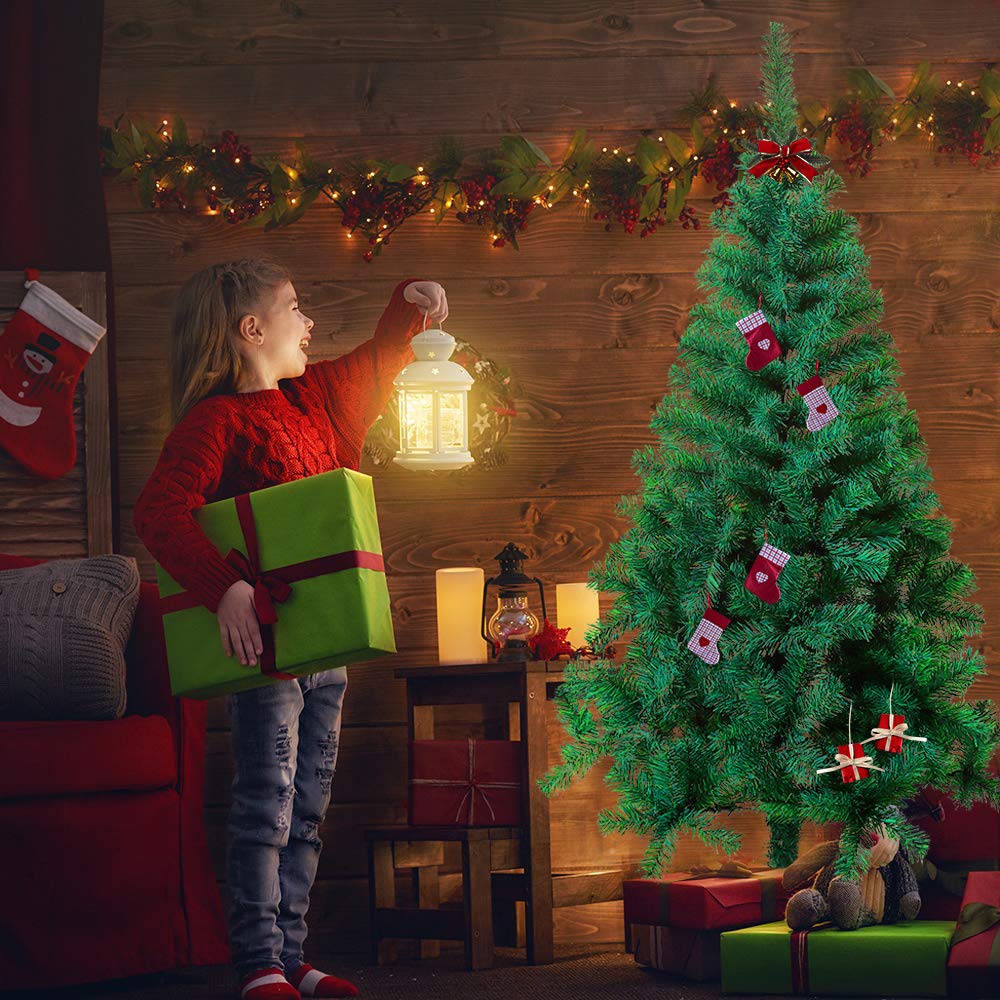 fivmen-weihnachtsbaum-k-nstlich-180-cm-gr-n-tannenbaum-mit-500-spitzen-und-st-nd image 6