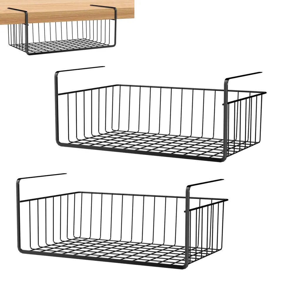 fivmen-unterregal-h-ngekorb-2er-set-metall-40x25x15-cm image 1