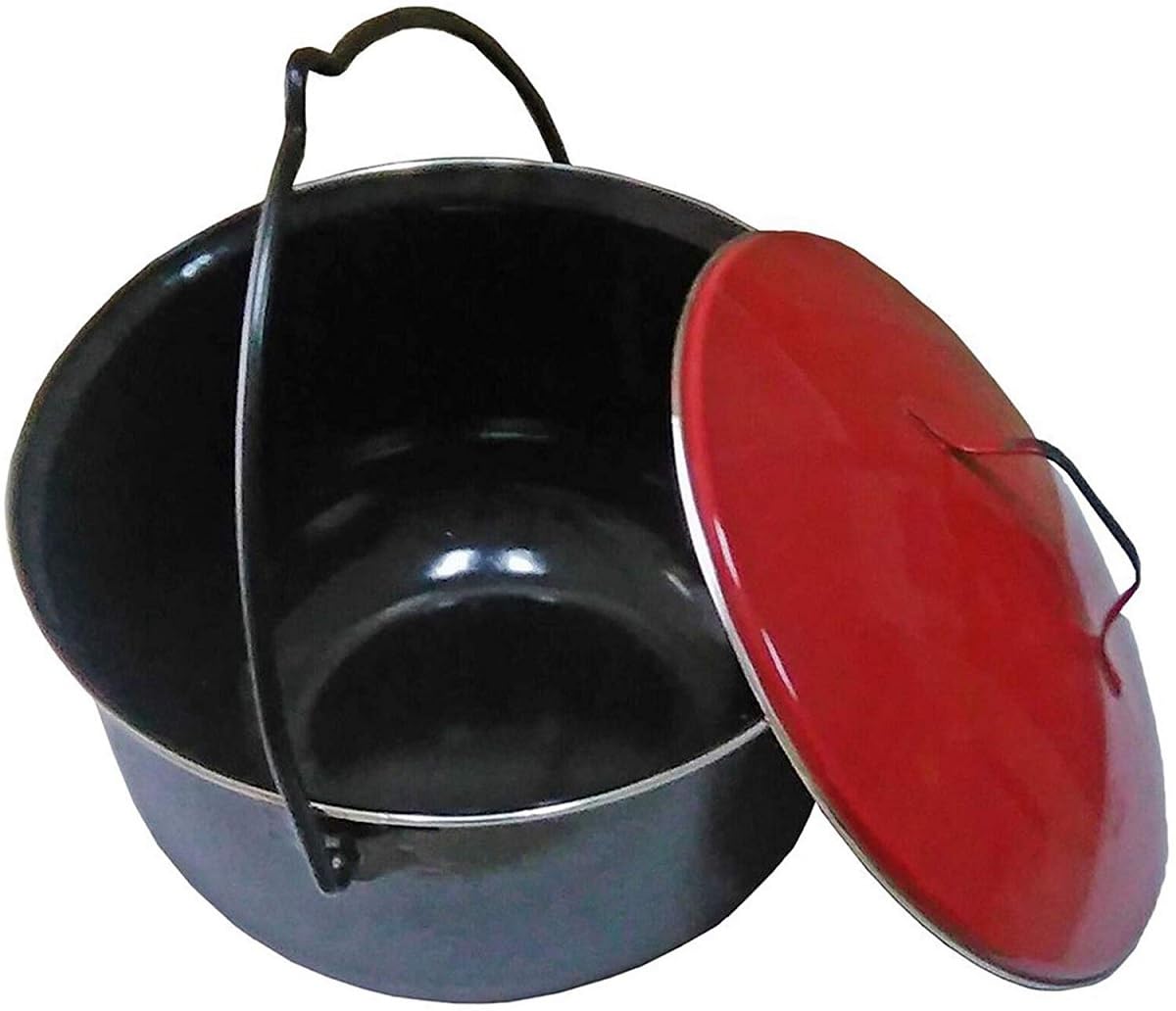 lemodo-gulaschkessel-14-liter-emailliert-mit-deckel-und-sch-pfkelle image 8