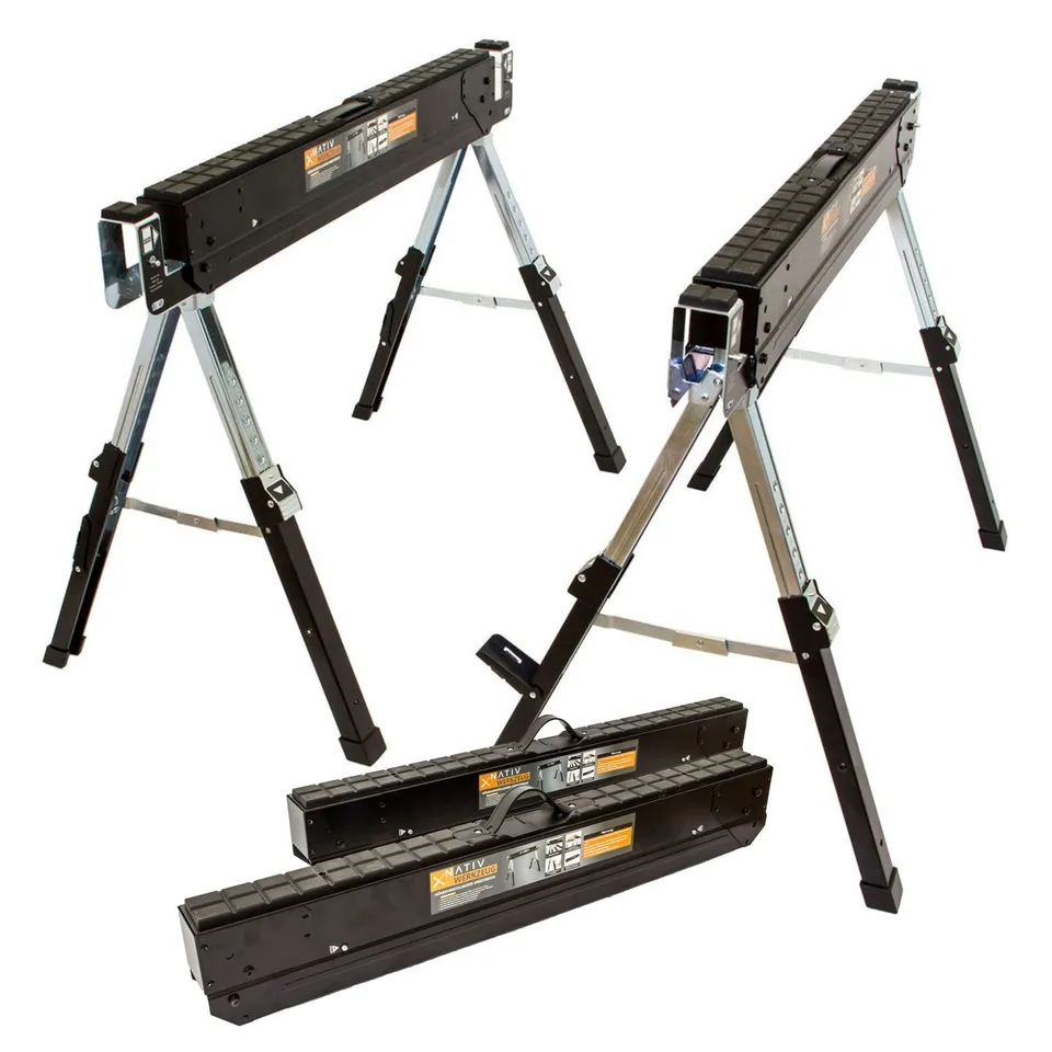lemodo-arbeitsbock-h-henverstellbar-klappbar-2er-set-580-kg-pro-bock-64-5-82-cm image 1