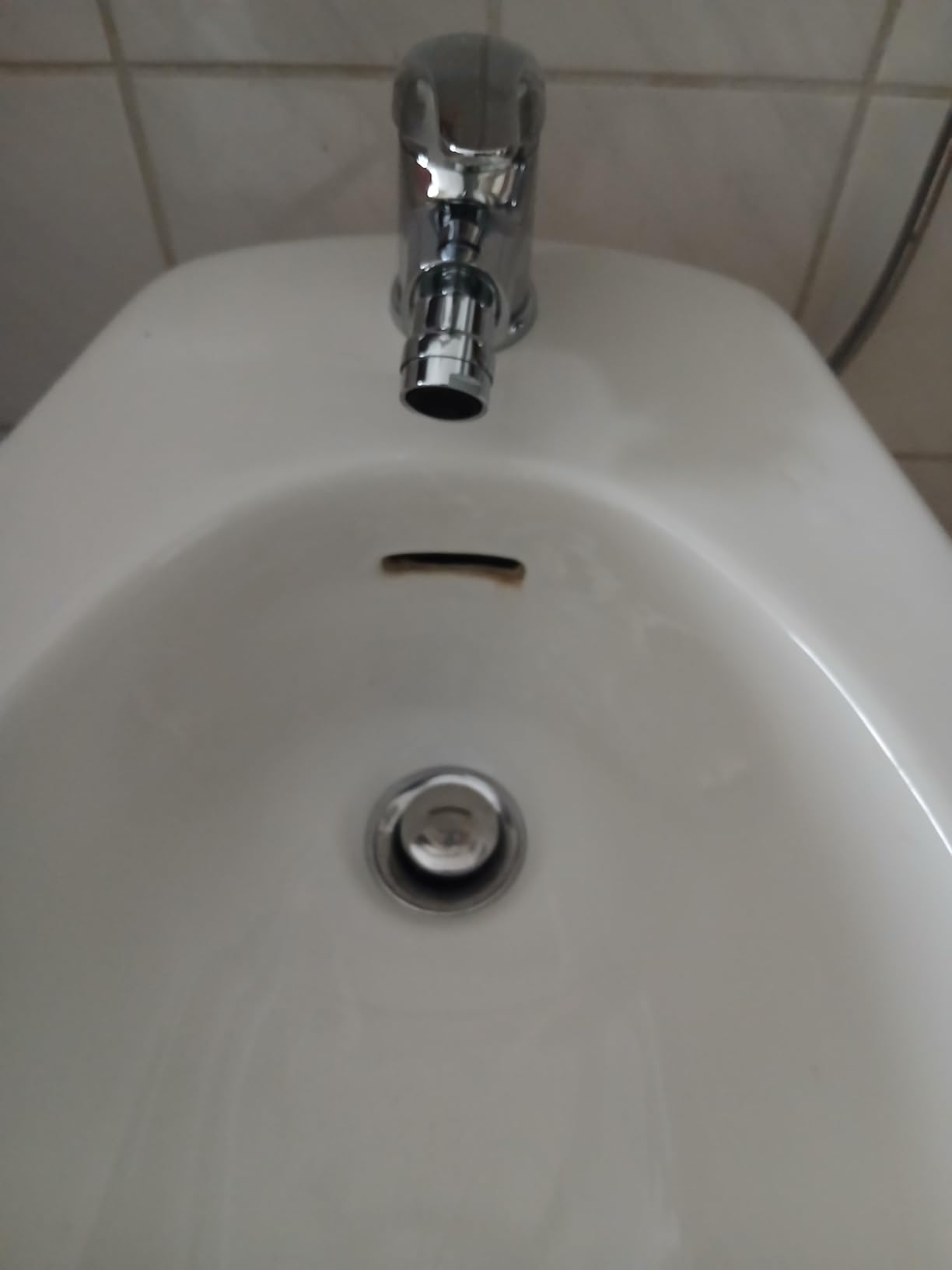 Saubere Sache am Bidet