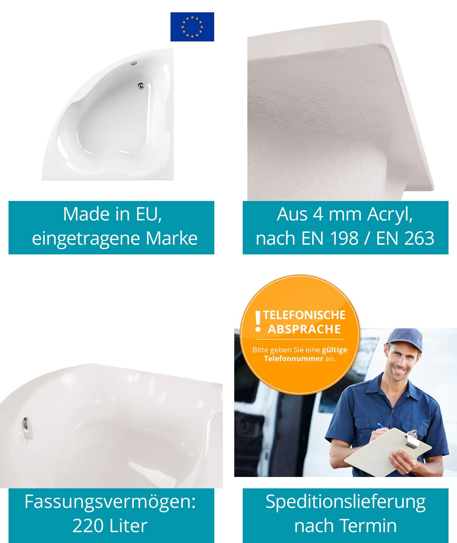 calmwaters-exclusive-2-eckbadewanne-duo-140-x-140-cm-komplettset-wei image 3