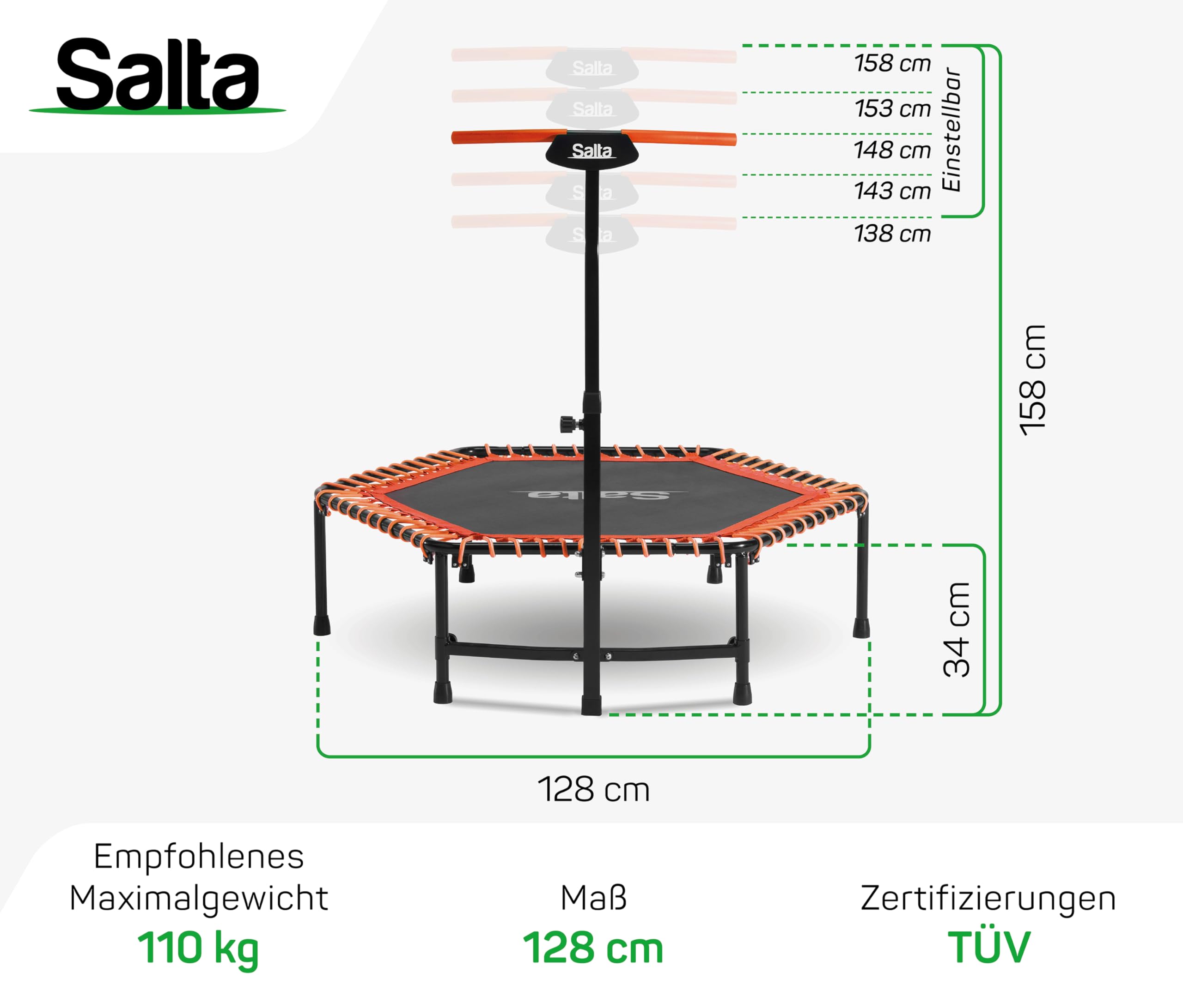 lemodo-salta-fitness-trampolin-128-cm-mit-haltegriff image 7