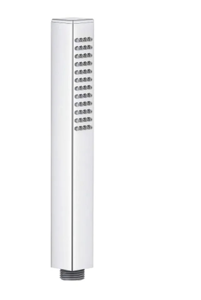 gr-nblatt-design-handbrause-messing-eckig-quadrat-brause-1-2-zoll image 1