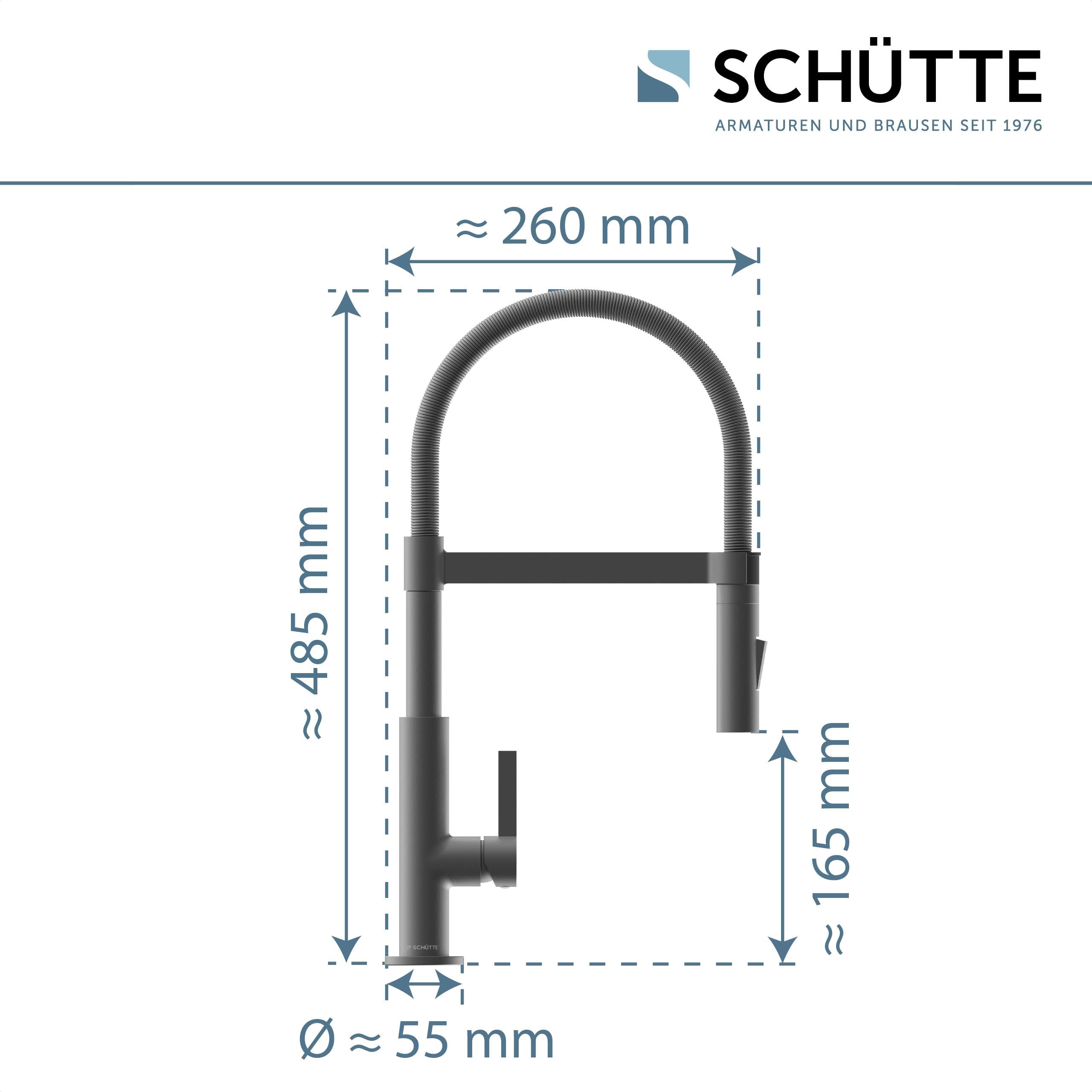 sch-tte-miami-79142-k-chenarmatur-mit-ausziehbarer-geschirrbrause-360-graphit image 5